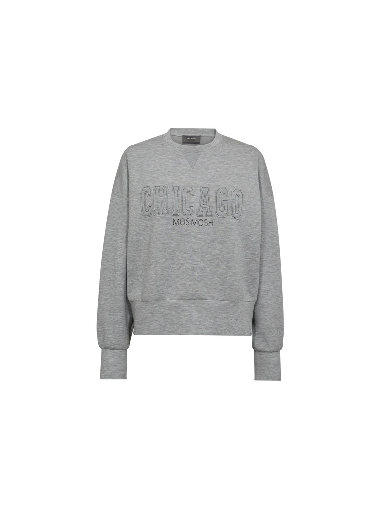 RENZI O-LS SWEATSHIRT GREY MLTI