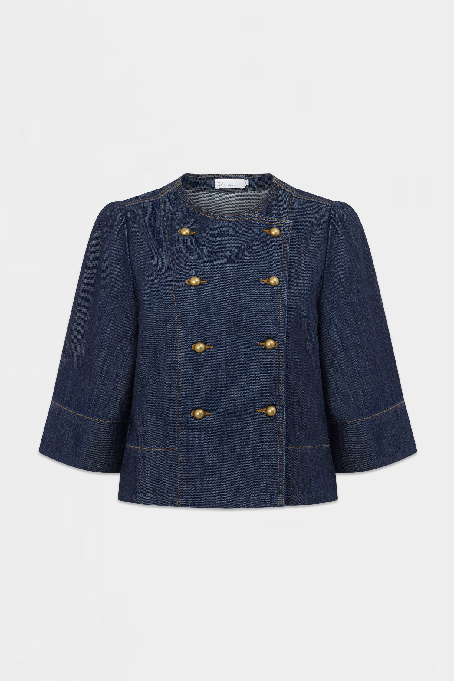 Plunge Jacket Dark Denim