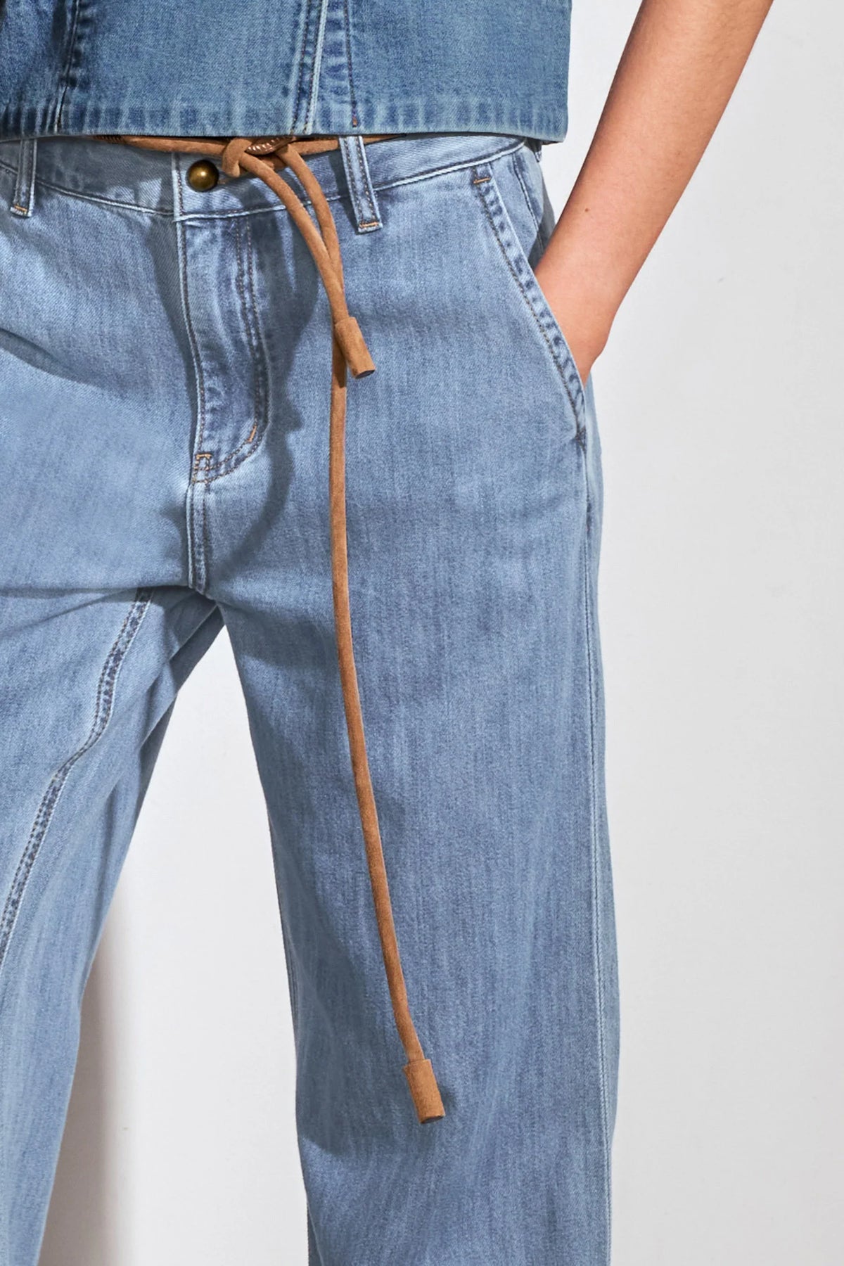 Flint Jean Light Washed Denim