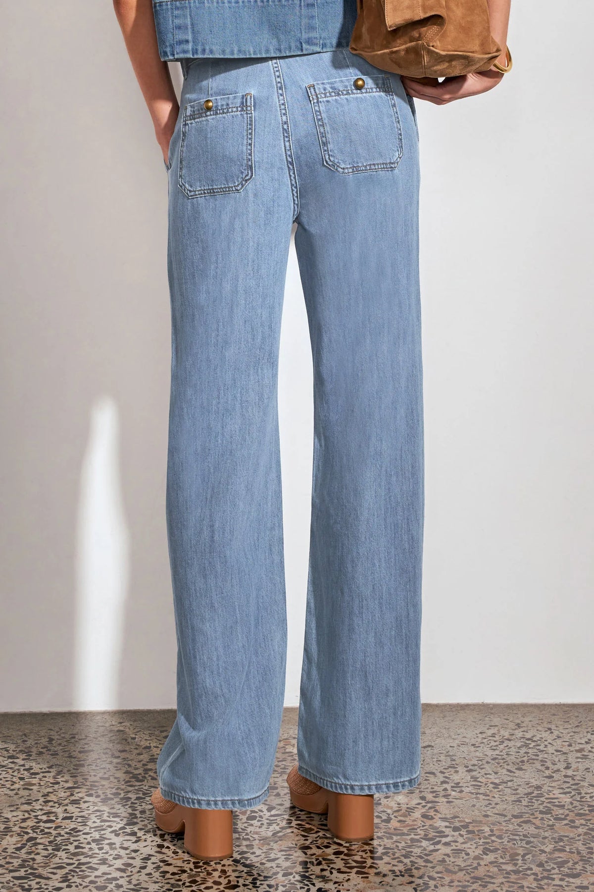 Flint Jean Light Washed Denim