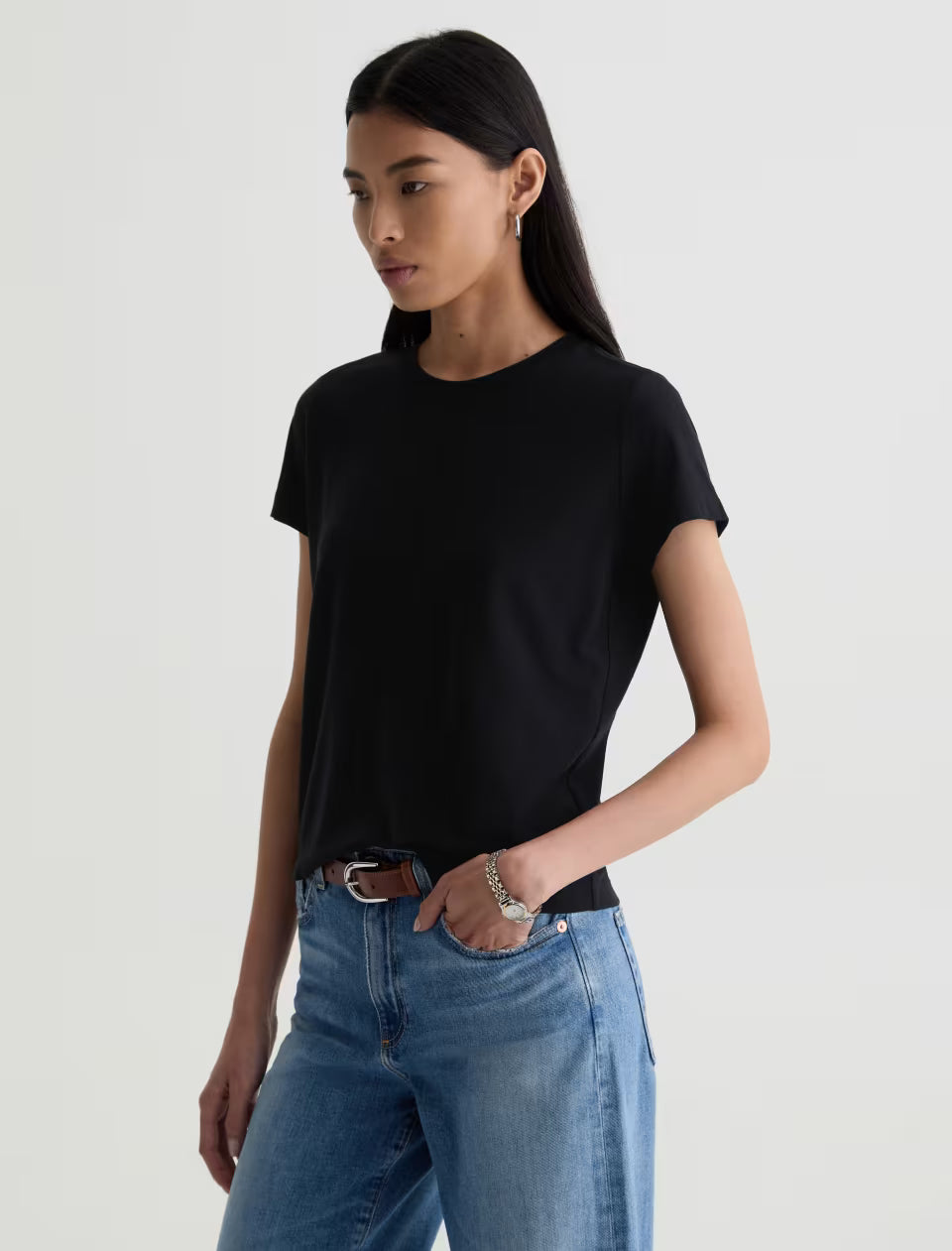 Zoie T-Shirt Super Black