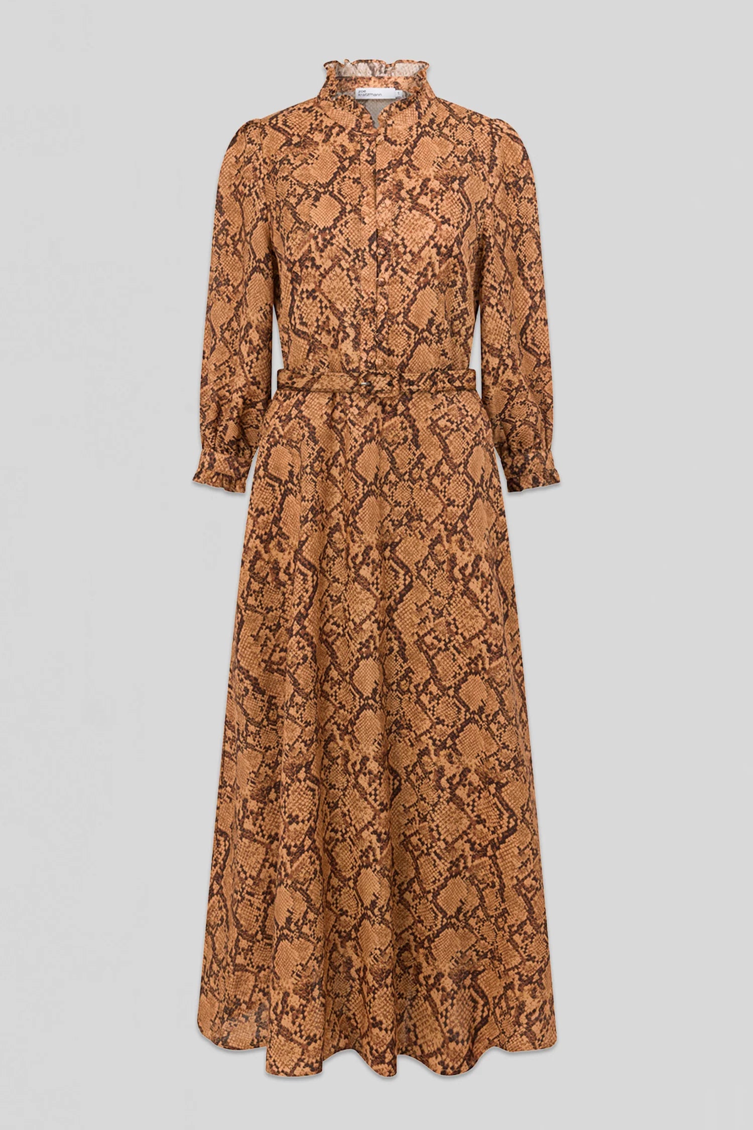 Halo Dress Brown