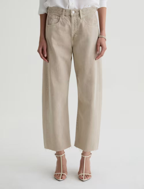 Hattie Crop - Sulfur Light Taupe