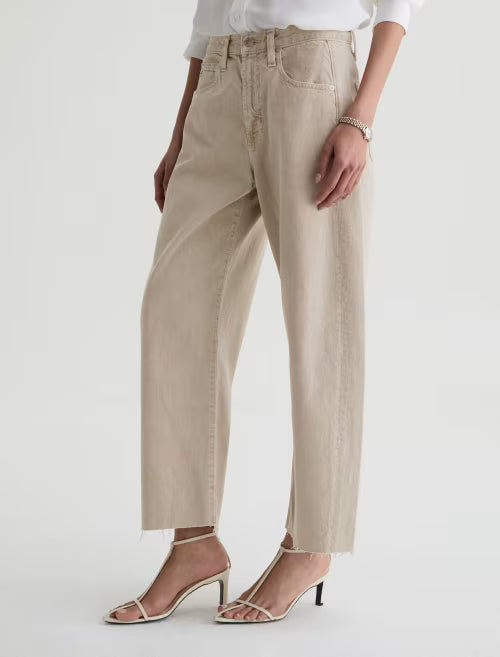 Hattie Crop - Sulfur Light Taupe
