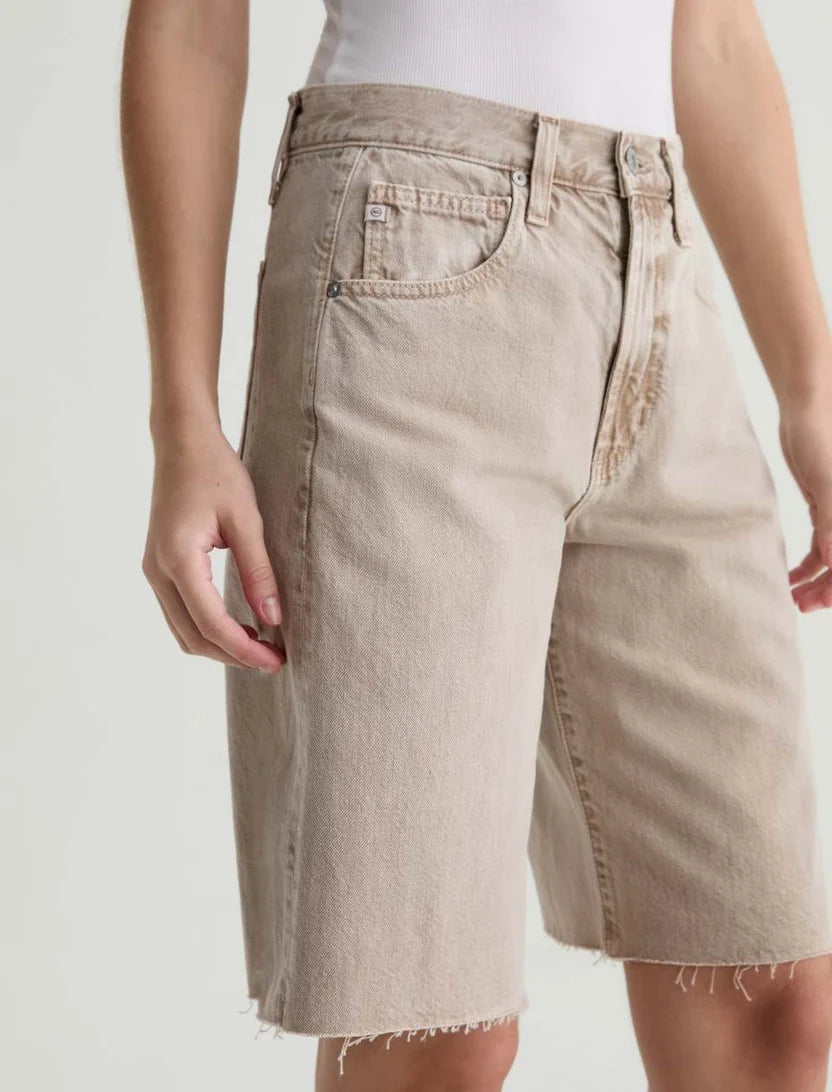 Hattie Short Sulfur Simple Taupe