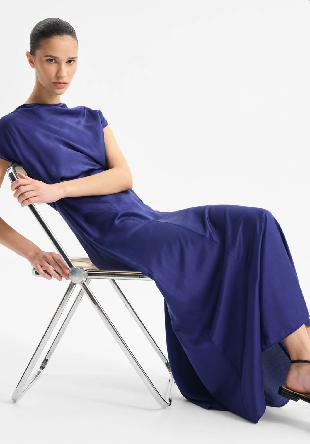 Fredrika Dress Marine