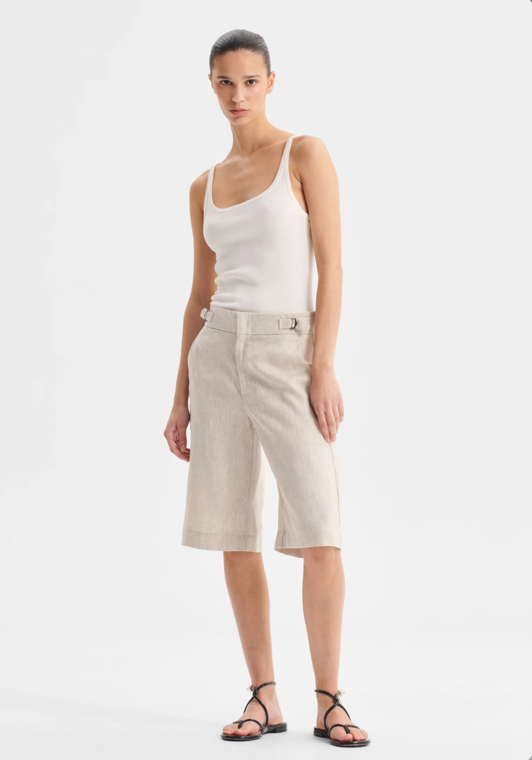 Sonny Linen Bermuda Short Natural