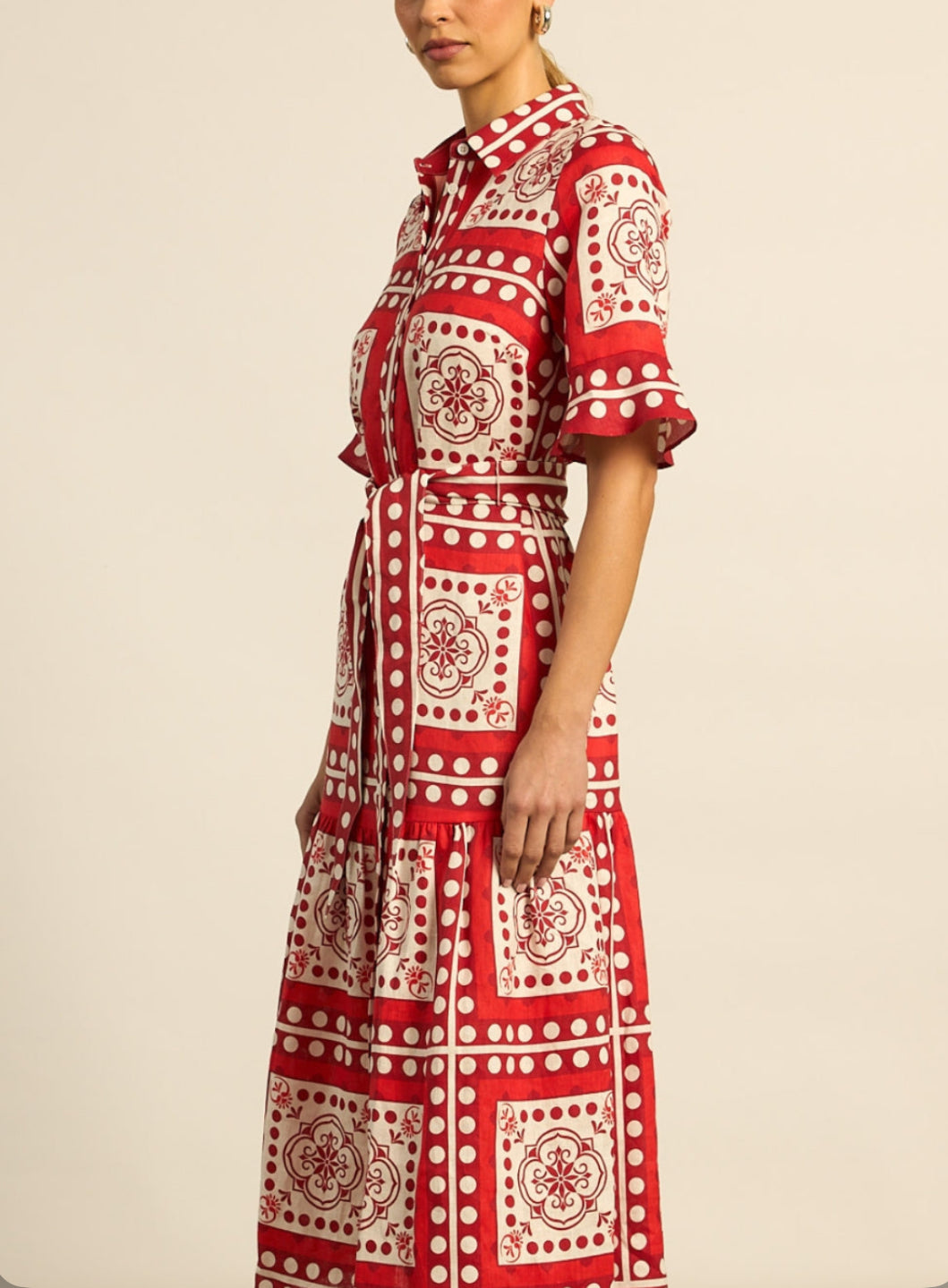 Oasis Dress - Poppy Scarf