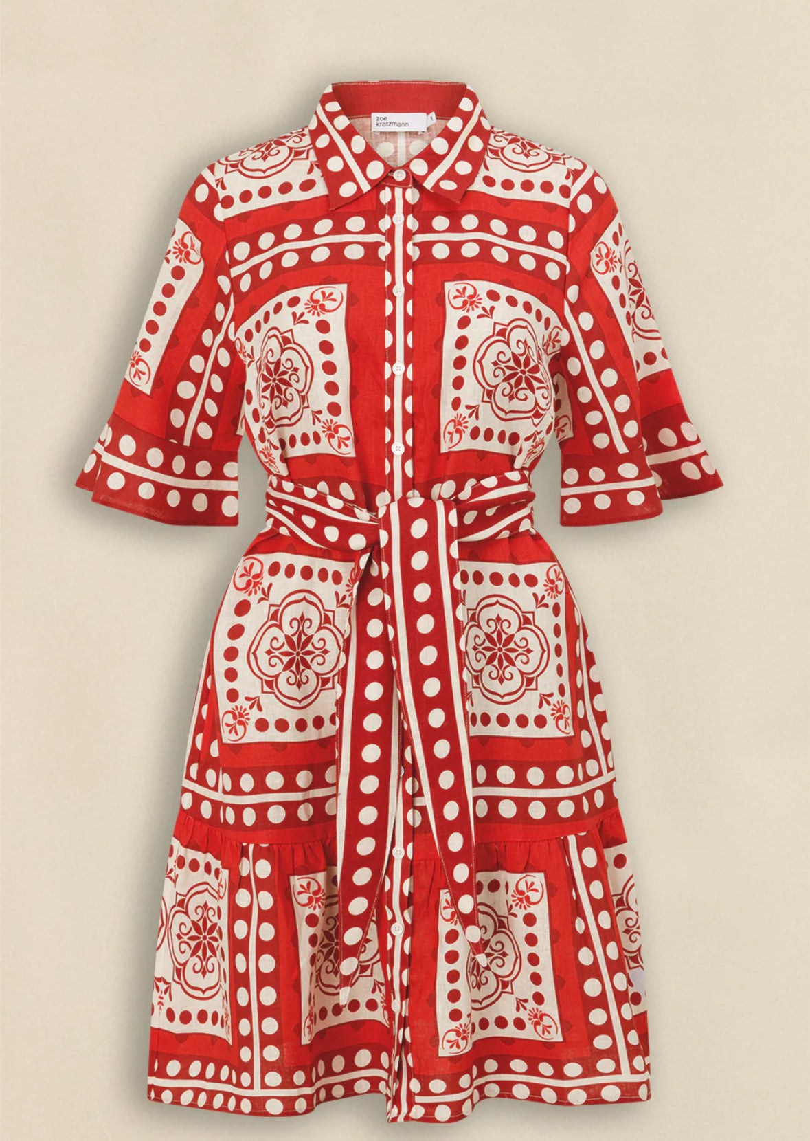 Submerge Dress - Poppy Scarf