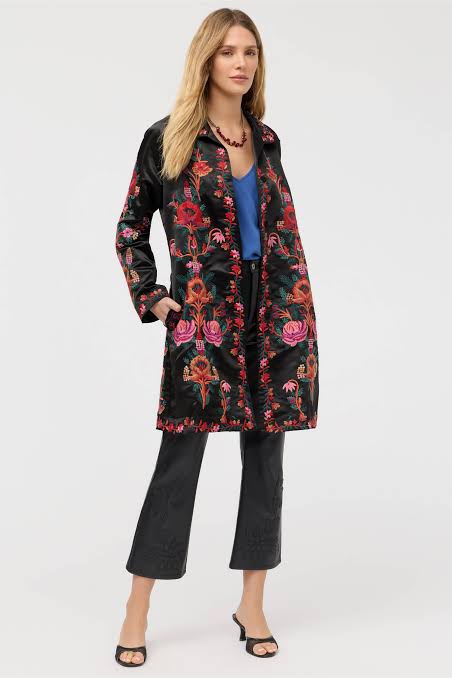 Ajowan Embroidered Coat
