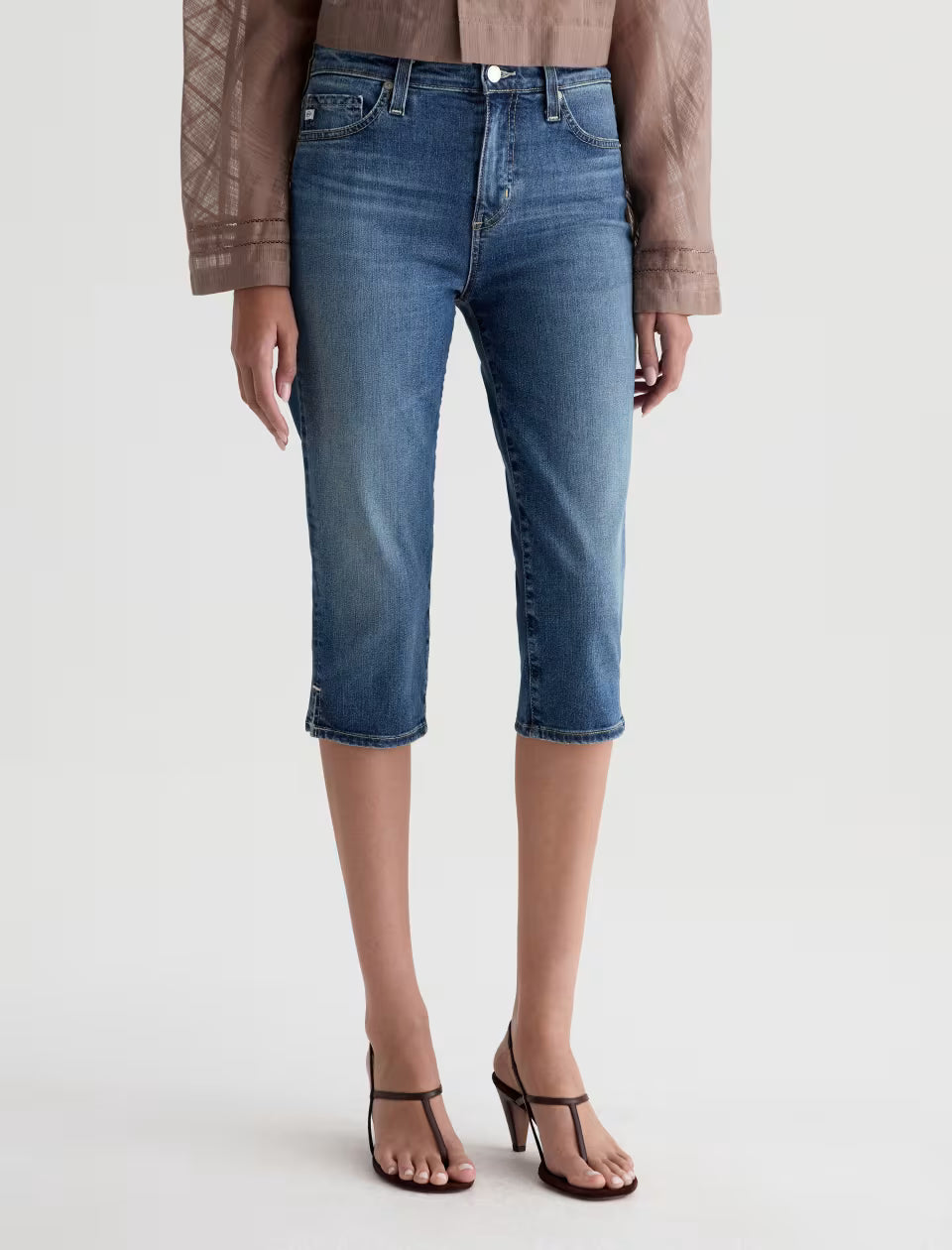 Maisie Jean Foxy Mid Rise Capri