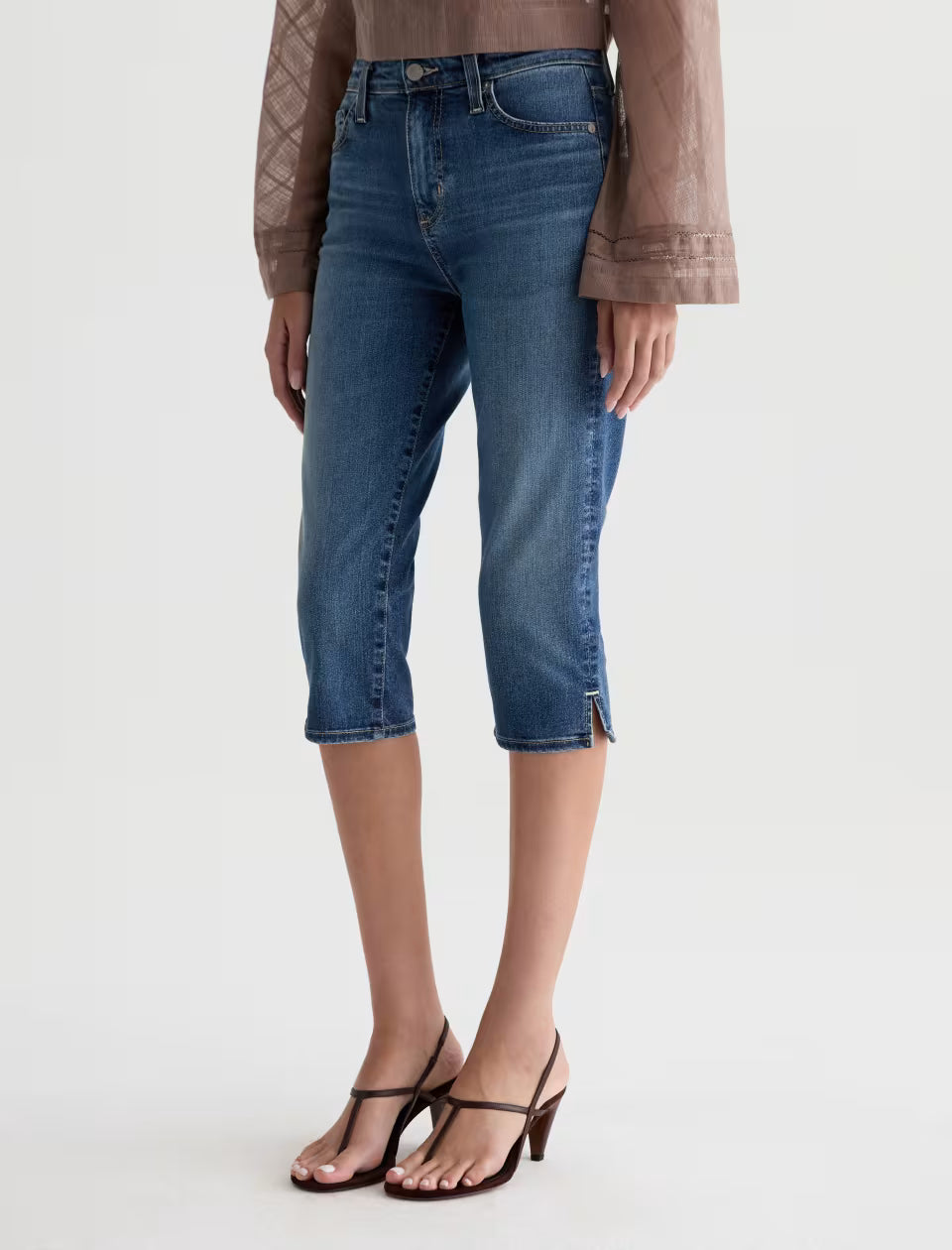 Maisie Jean Foxy Mid Rise Capri