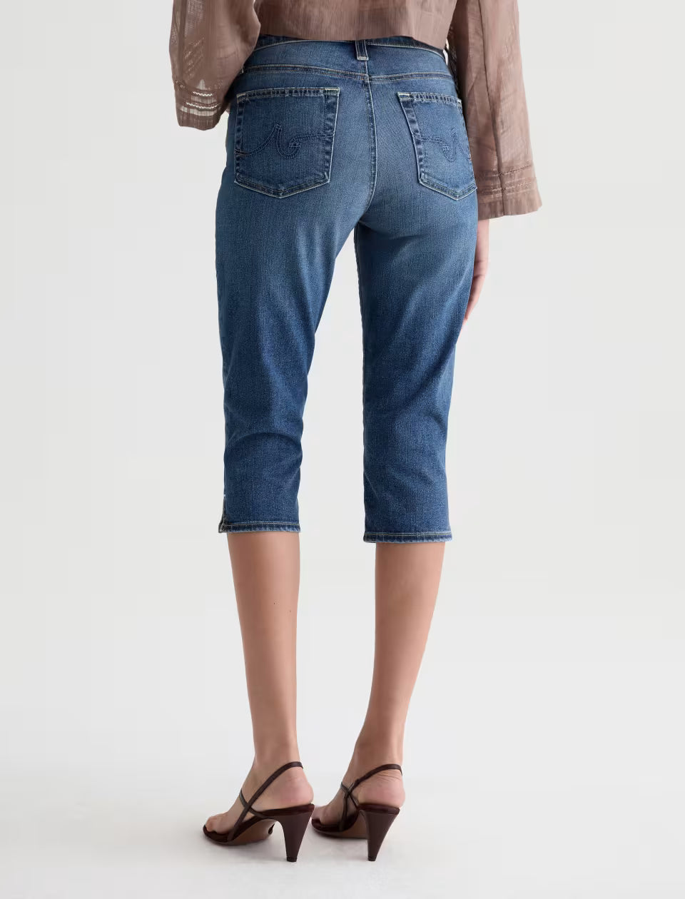 Maisie Jean Foxy Mid Rise Capri