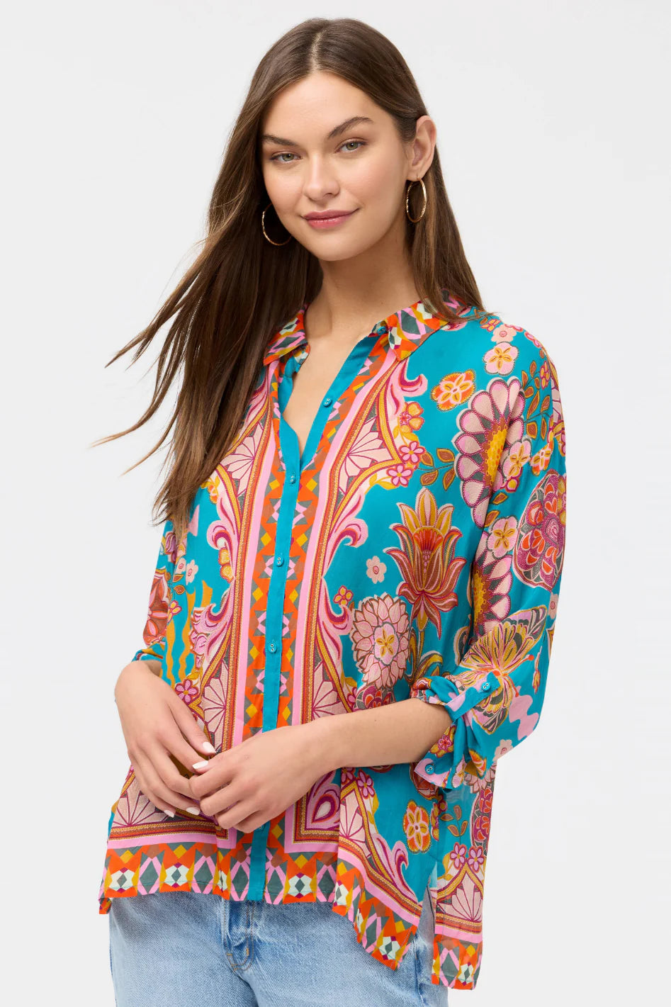 The Audrey Button Up Shirt. - Endora