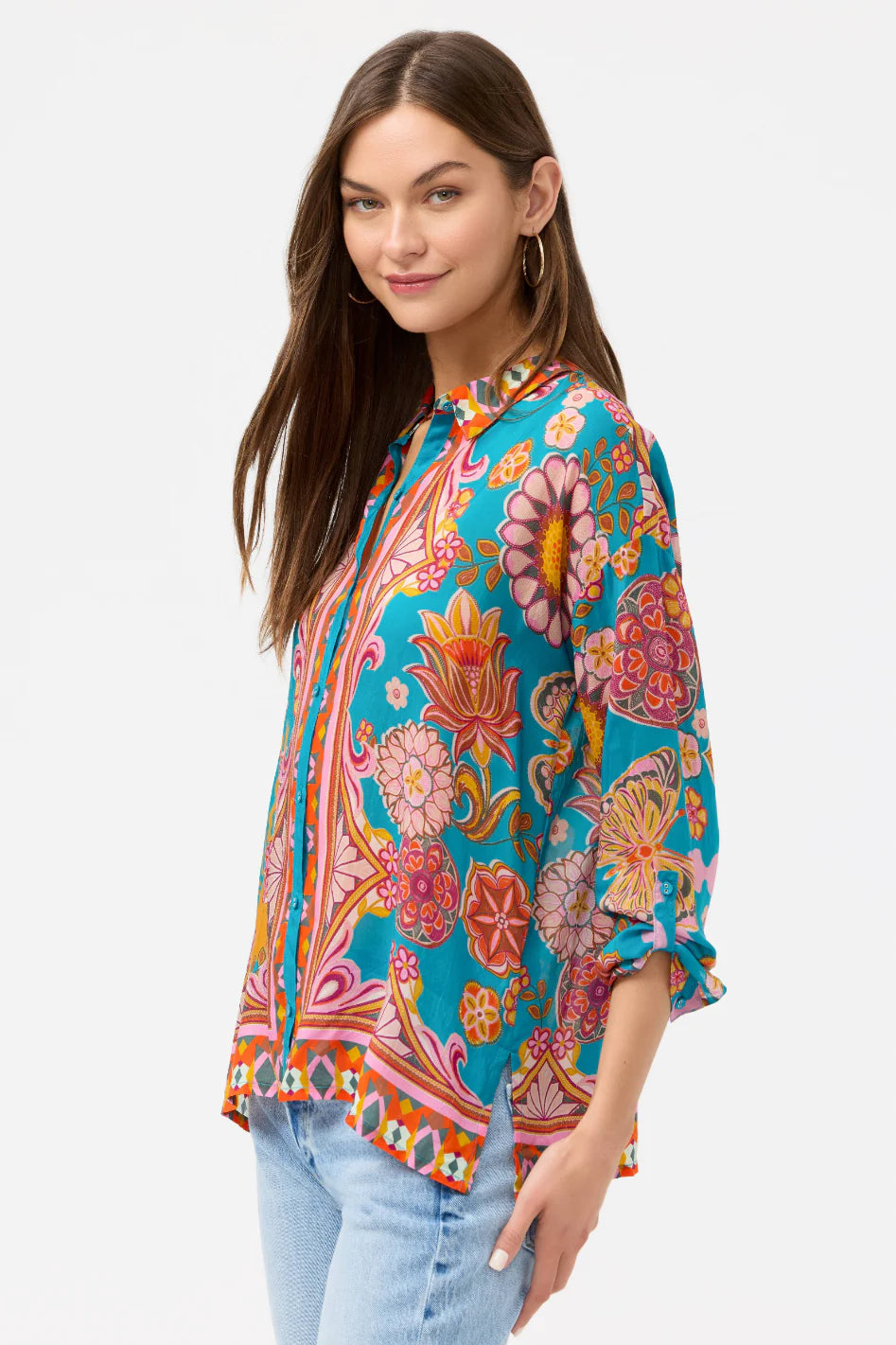 The Audrey Button Up Shirt. - Endora