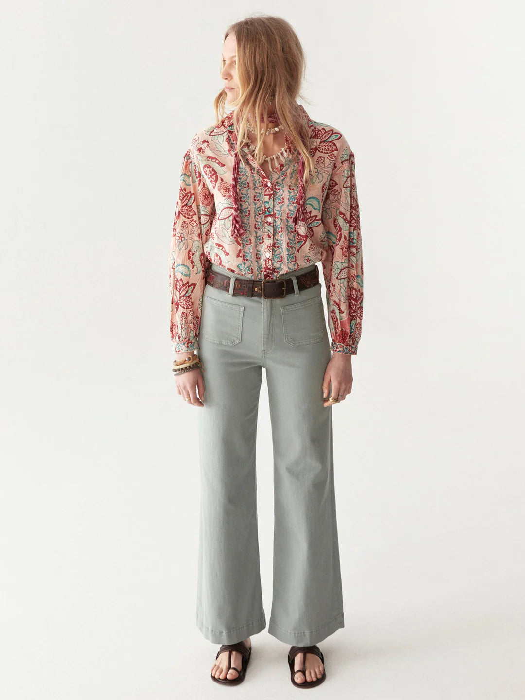 Tito Blouse Tropicana Shrimp