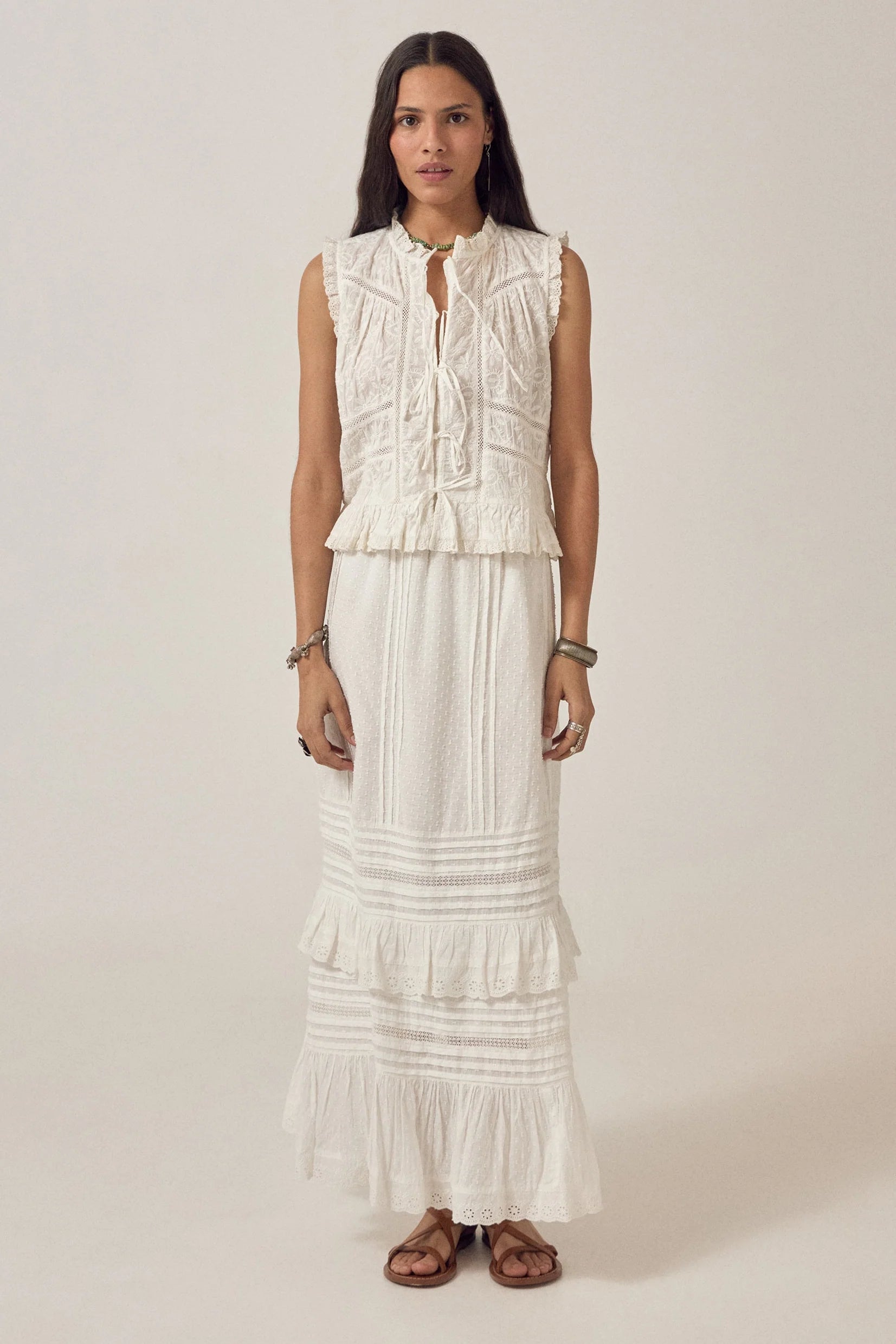 Allegra Skirt Ponza Moonstone