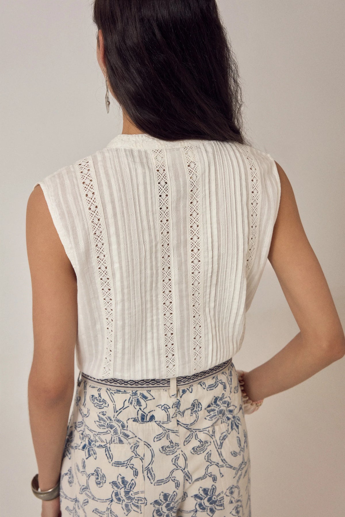 Oriane Top Dentelle Blanc