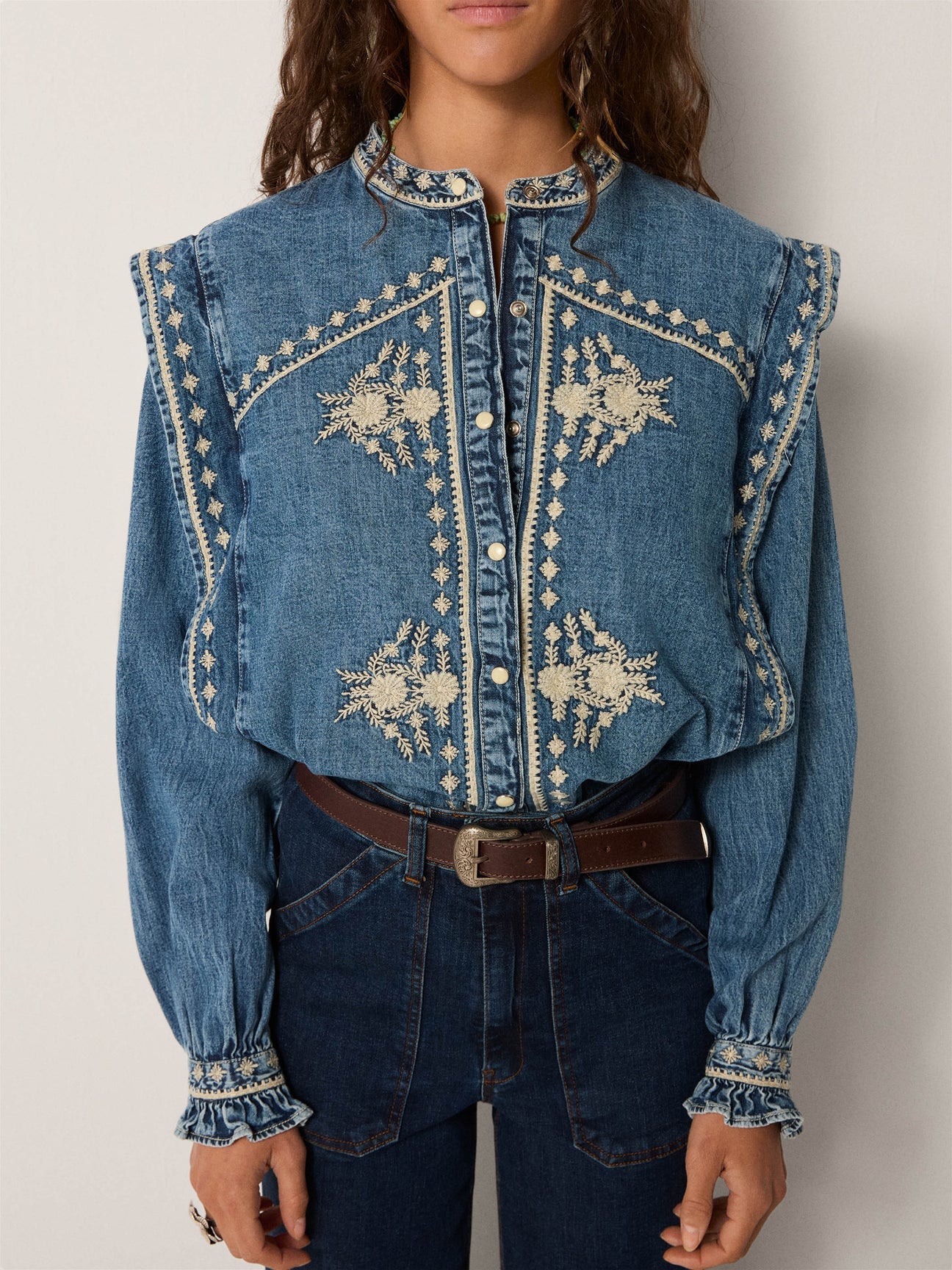 Narciso Blouse Light Blue