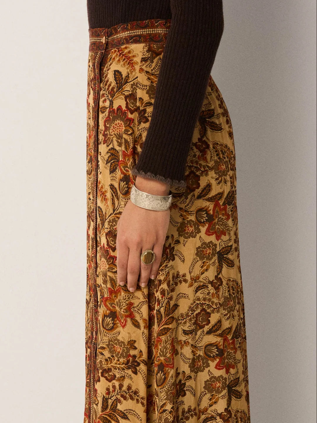 Teresa Skirt Autumn Leaves