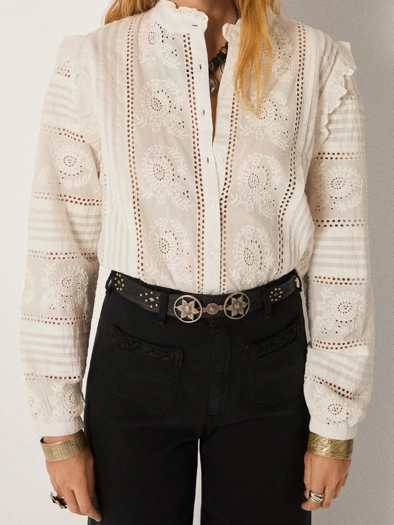 Delphine Blouse Marfil