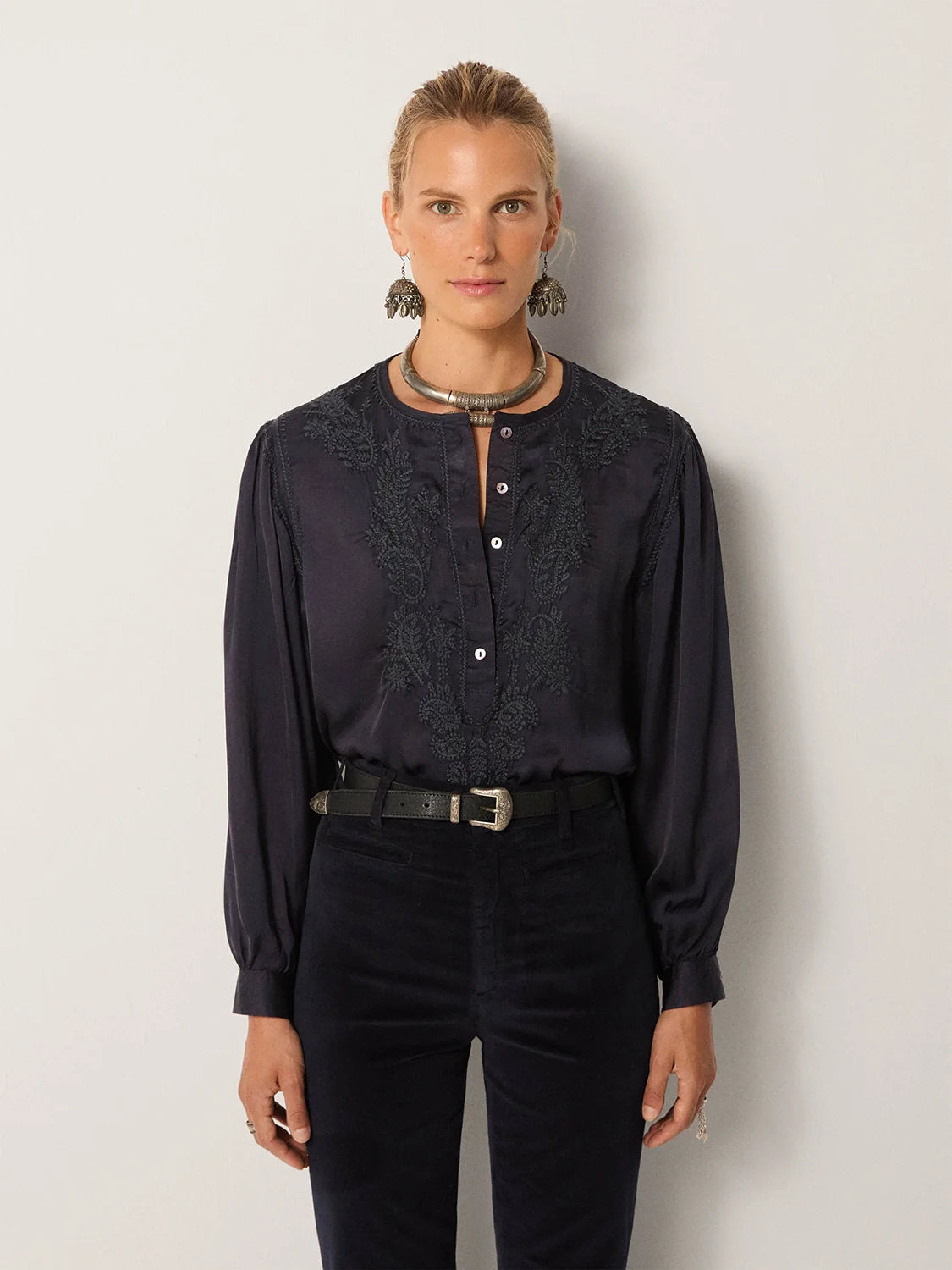 CLOTILDE BLOUSE AZUR