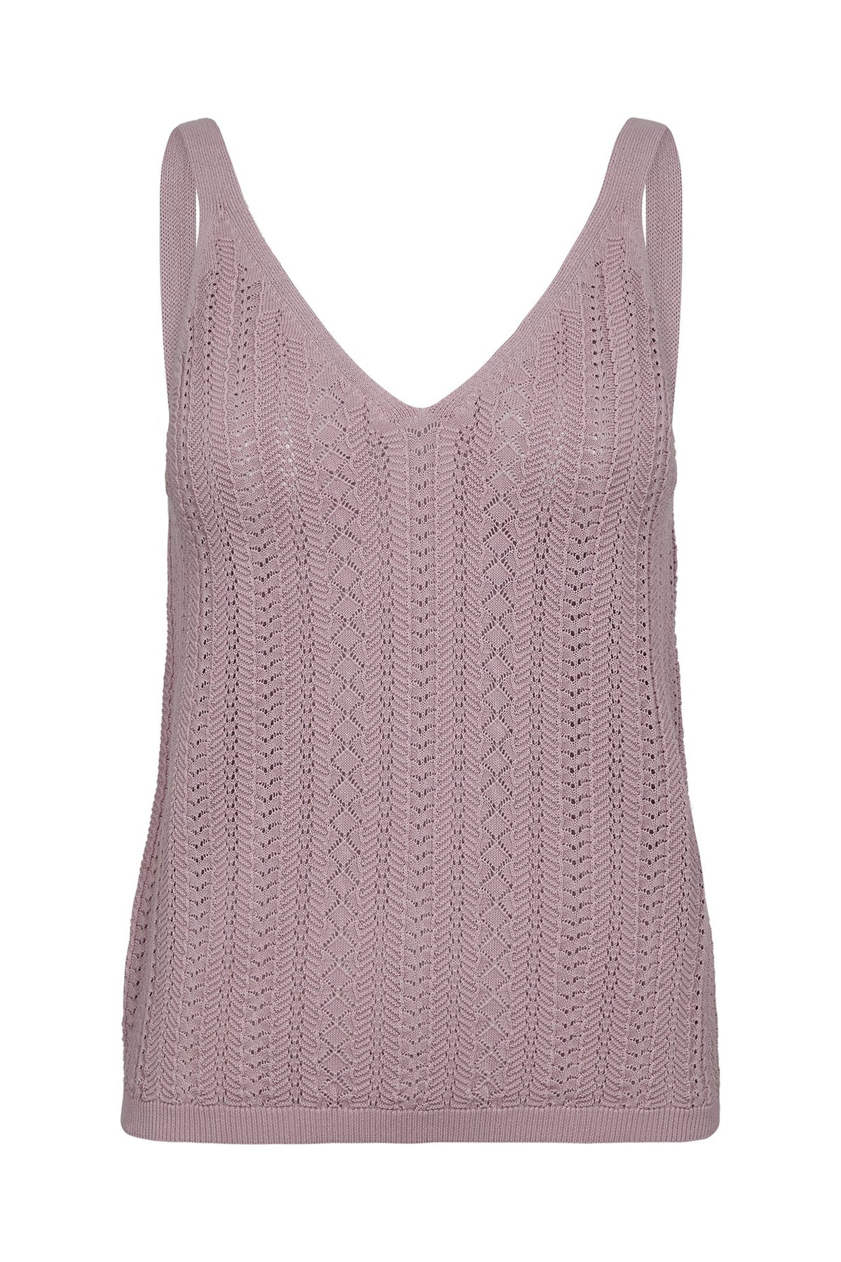Cressida Wash Knit Top Lilac