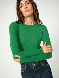 BOUCH O-NECK KNIT MLTI