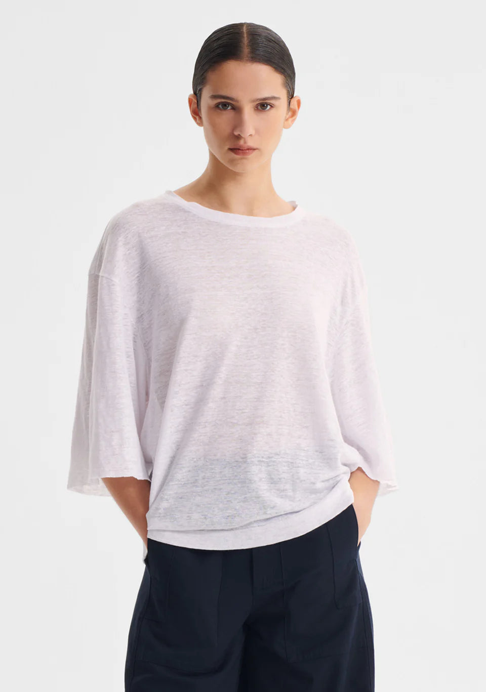 Malina Tee White