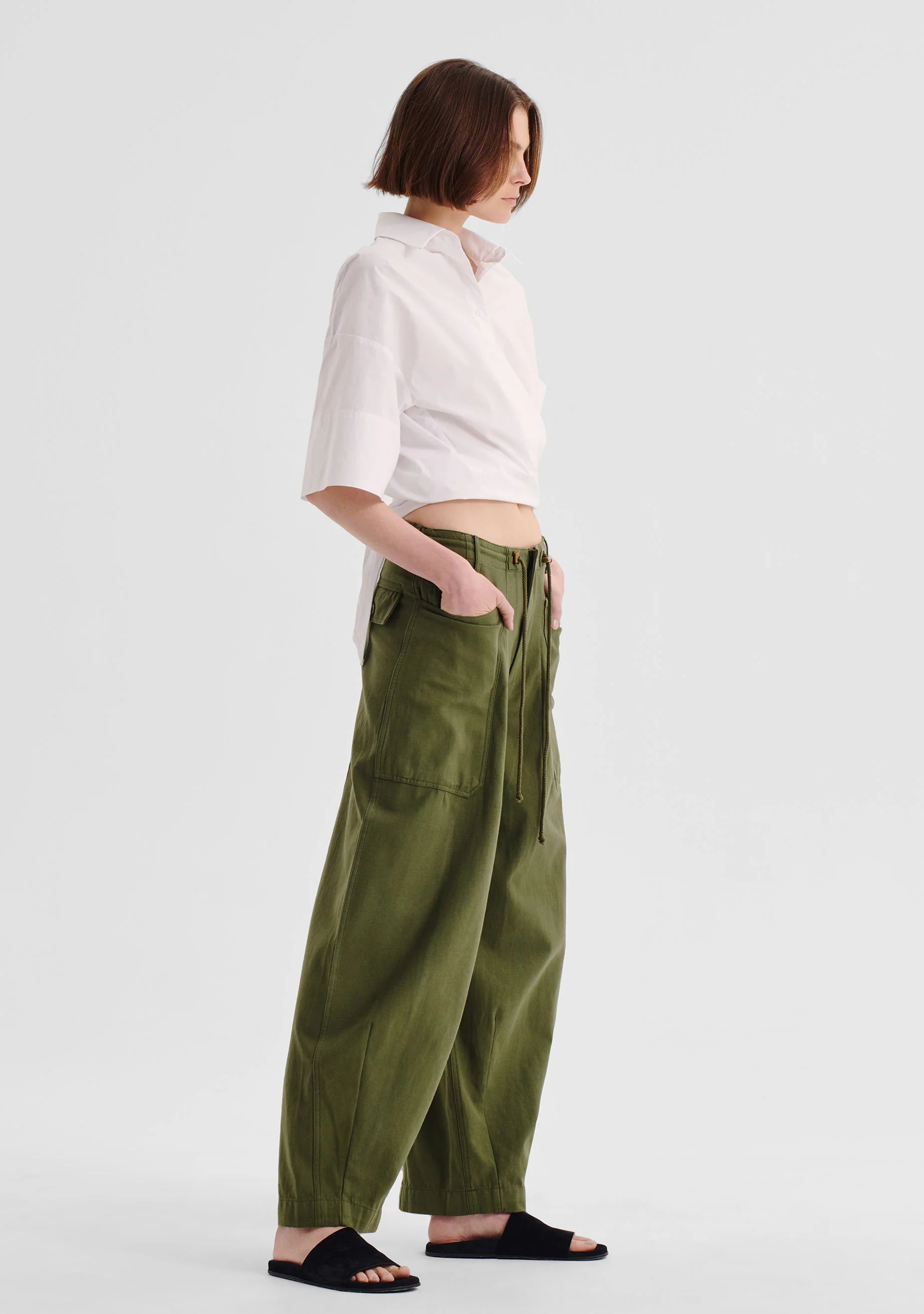 Charlie Cargo Pant Black