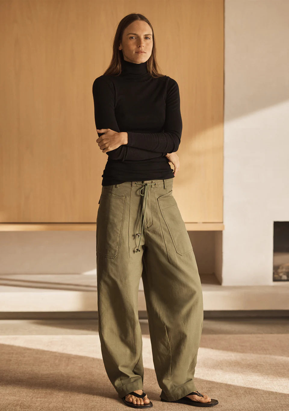 Charlie Cargo Pant Black