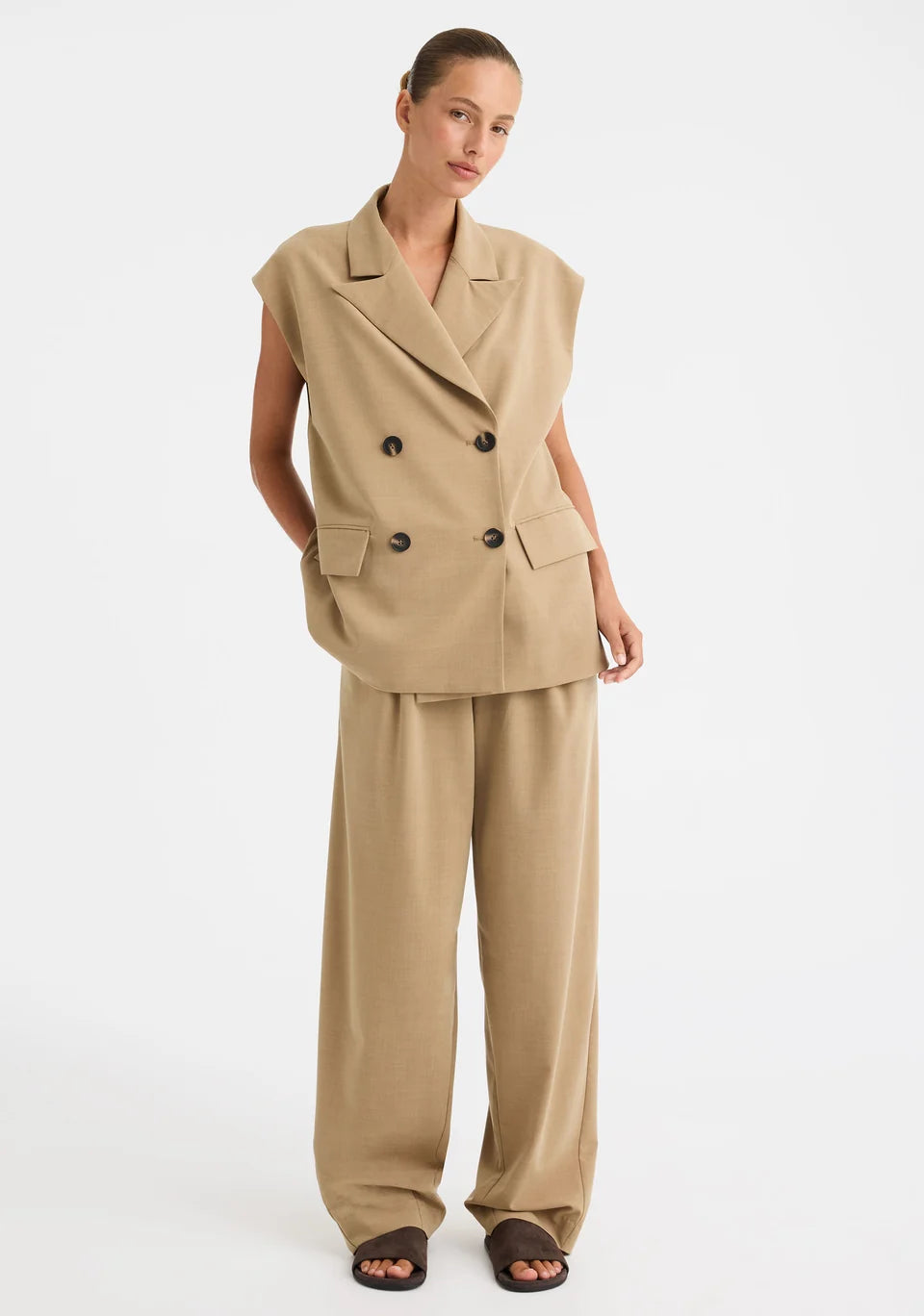 Brixton Pant Biscuit
