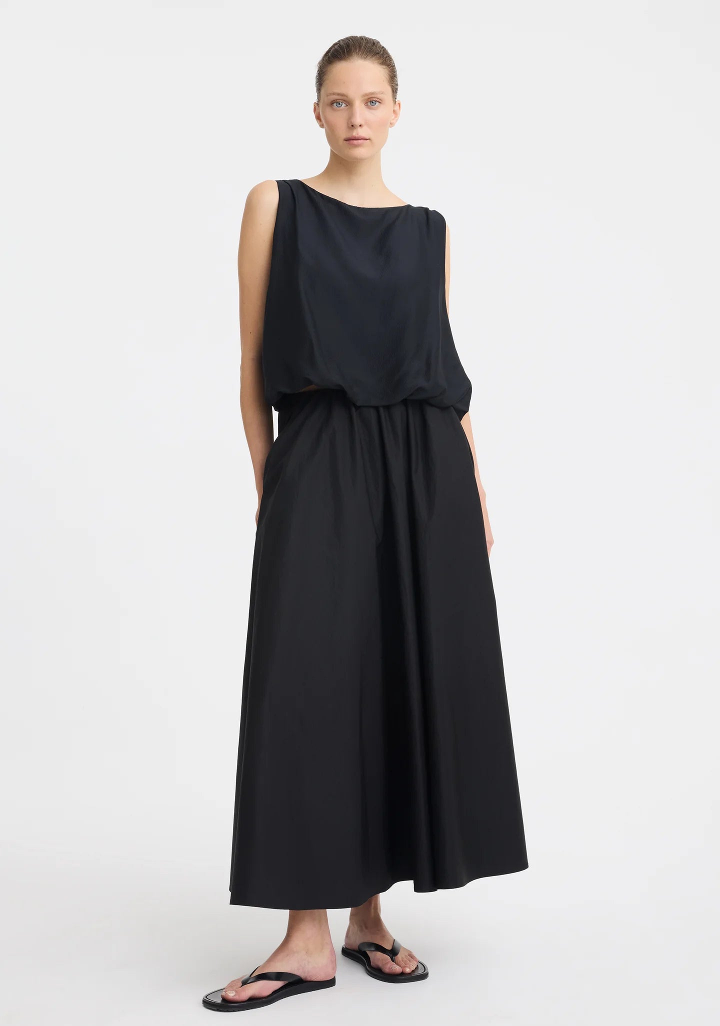 Celine Bubble Top Black