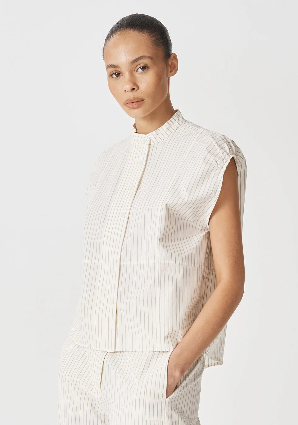 Evie Top Stripe