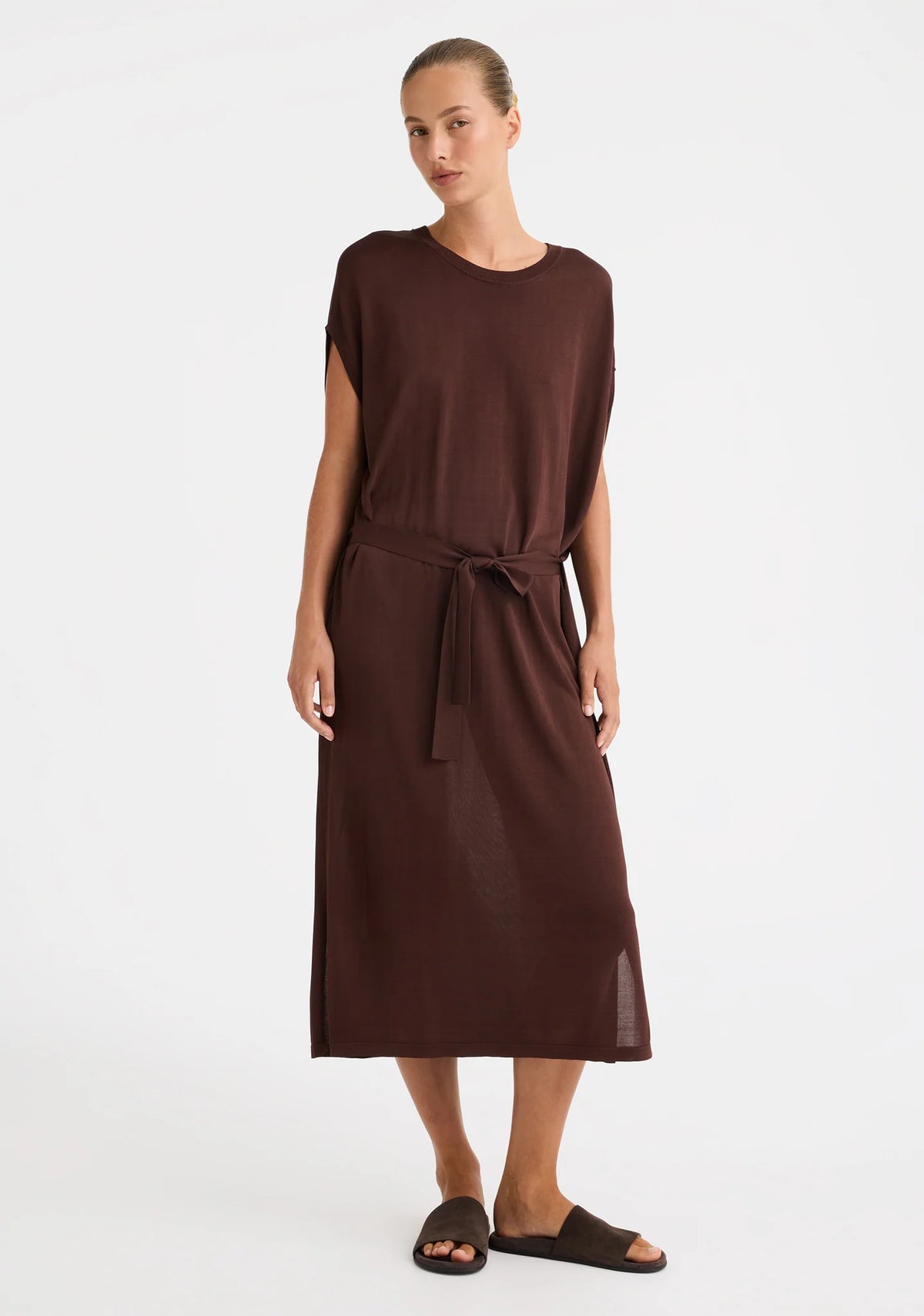 Nele Knit Dress Espresso