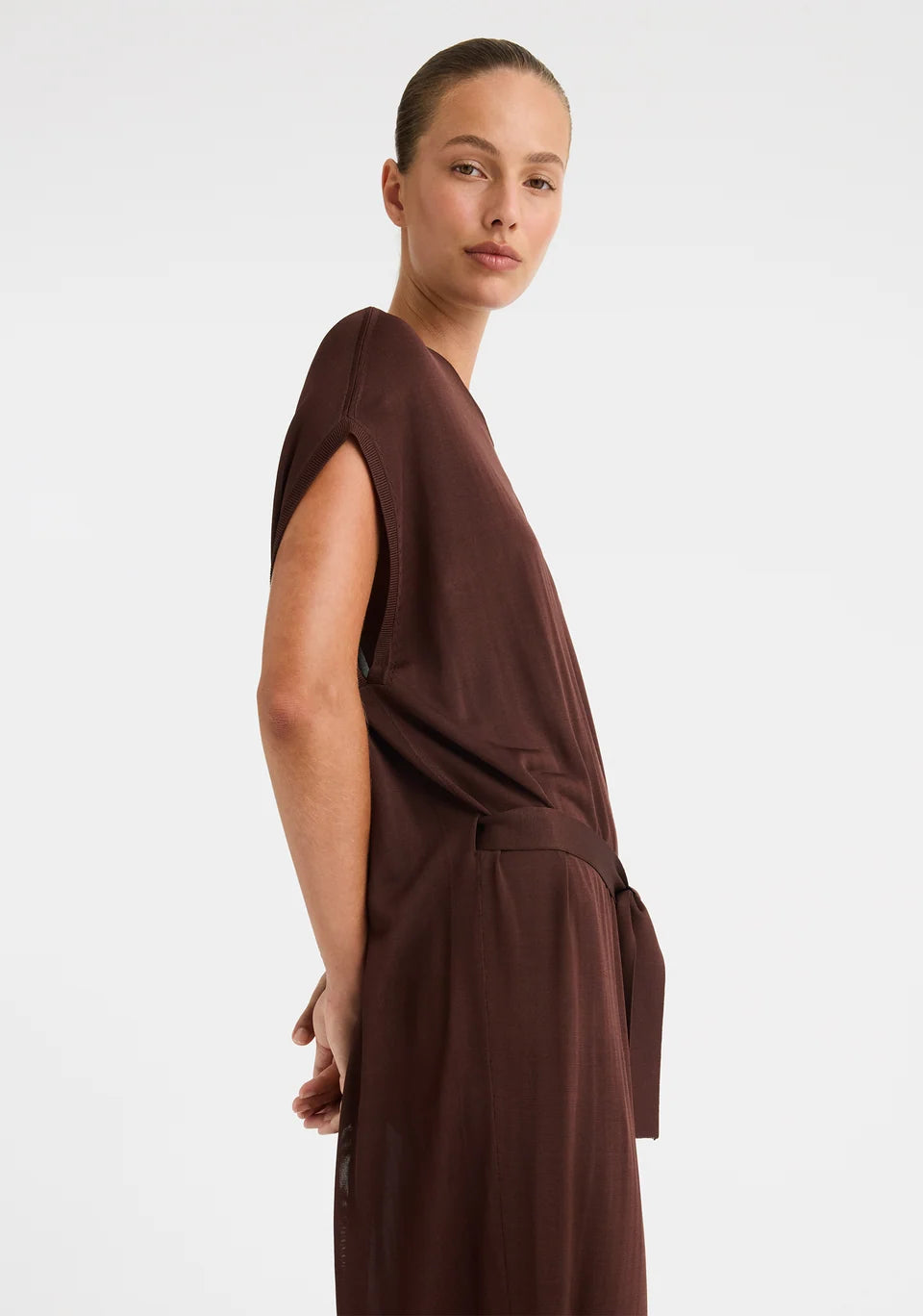 Nele Knit Dress Espresso
