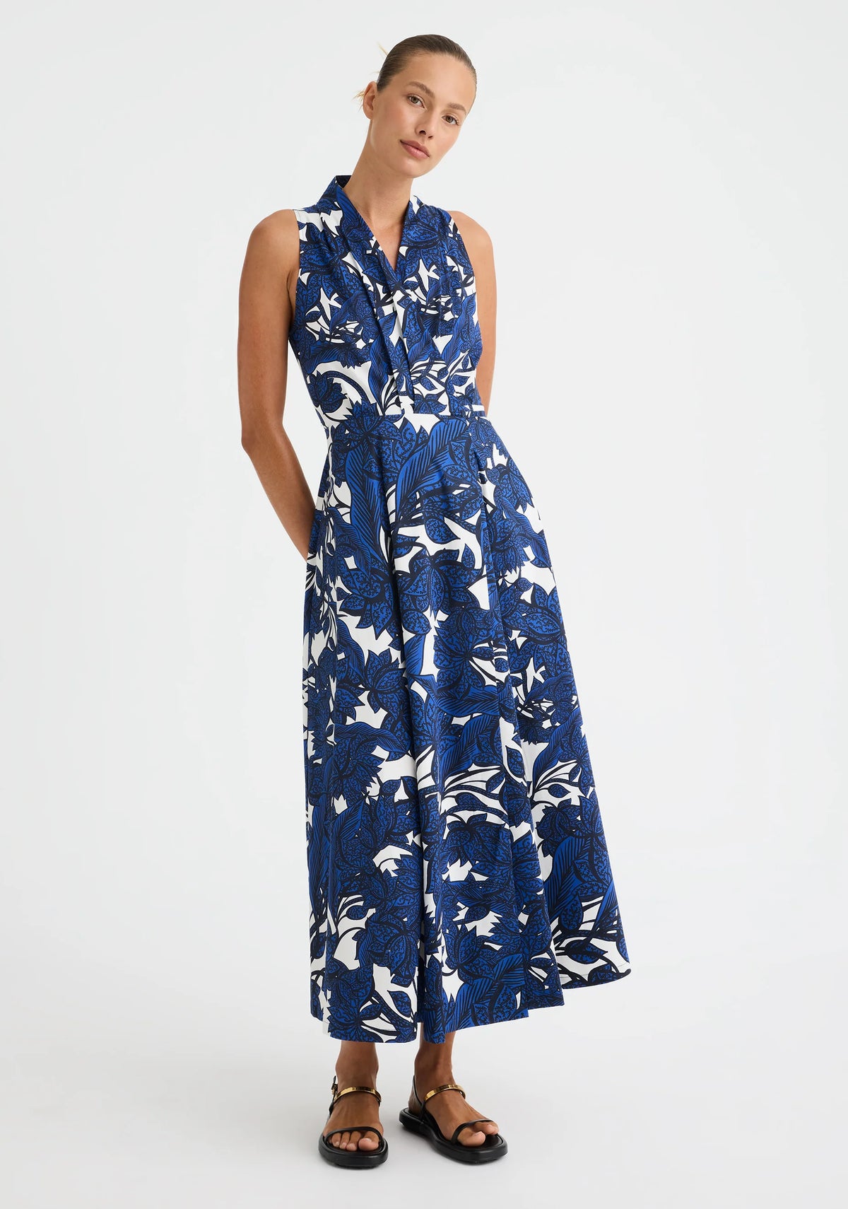 Sadie Wrap Dress Print