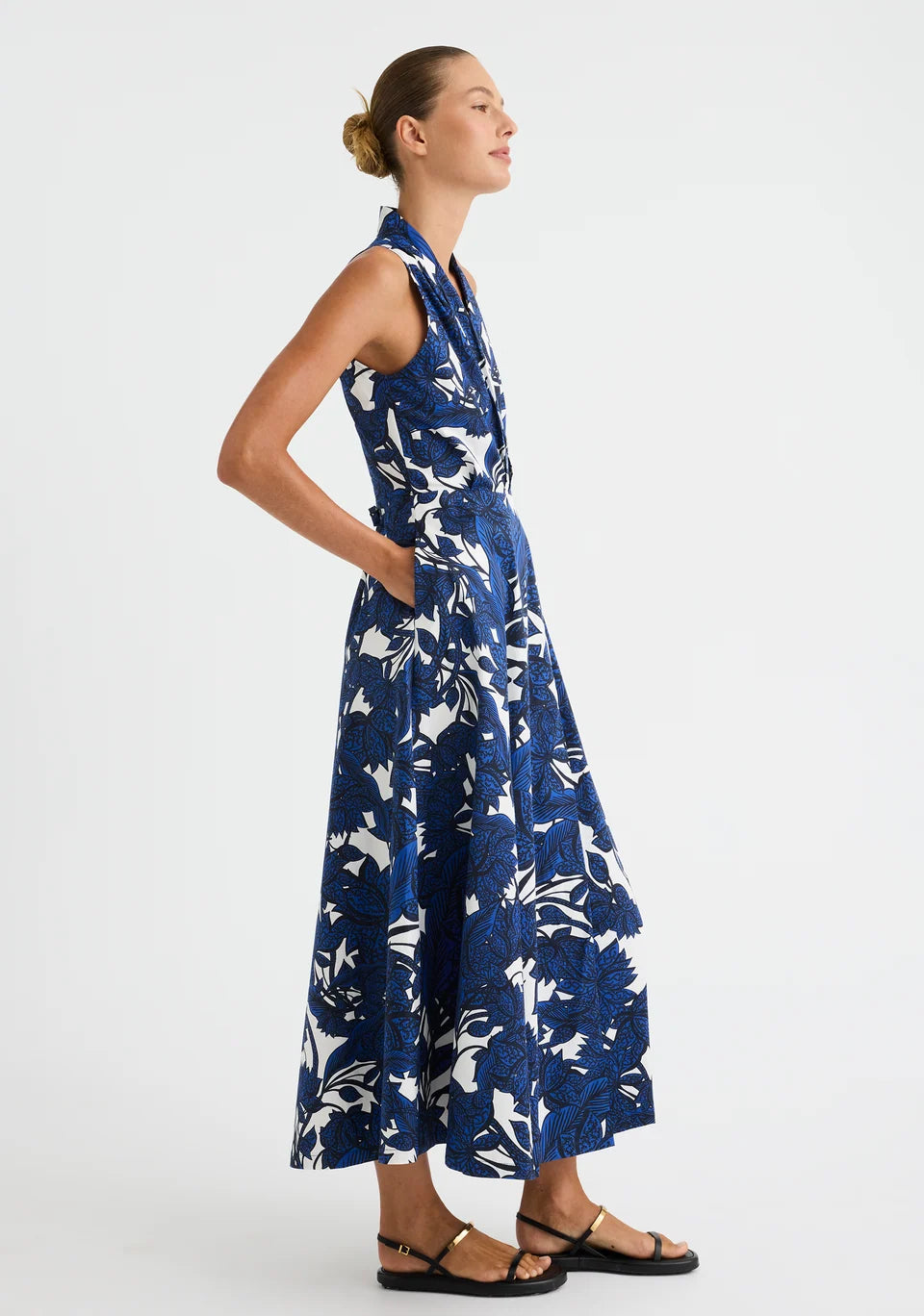 Sadie Wrap Dress Print