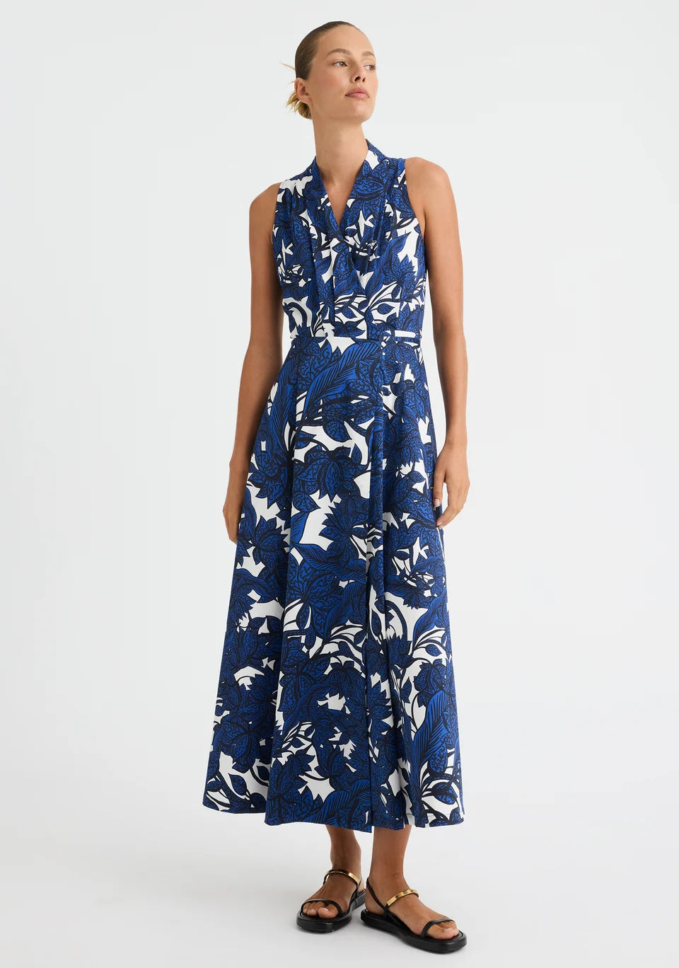 Sadie Wrap Dress Print
