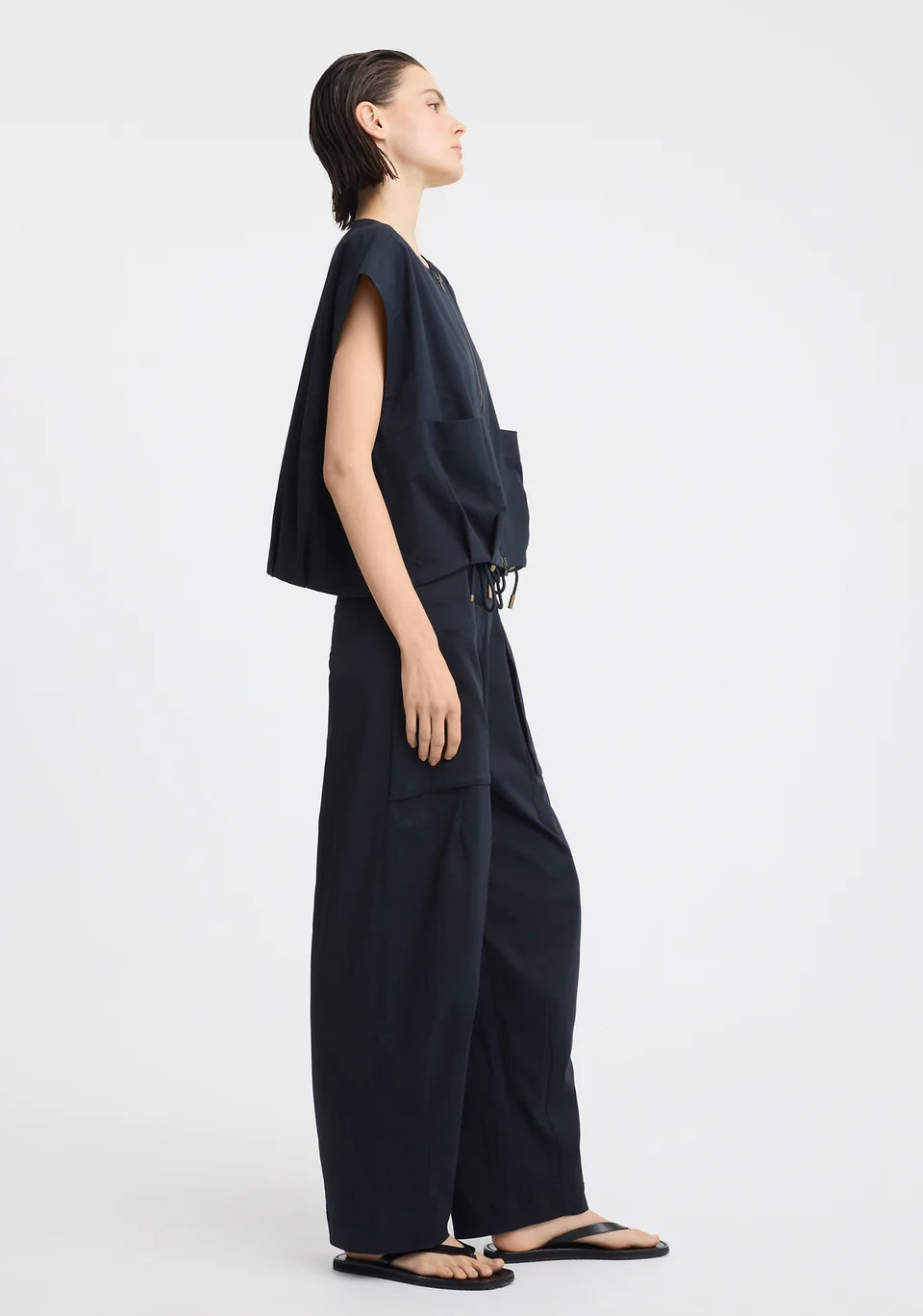 Sander Cargo Pant Navy