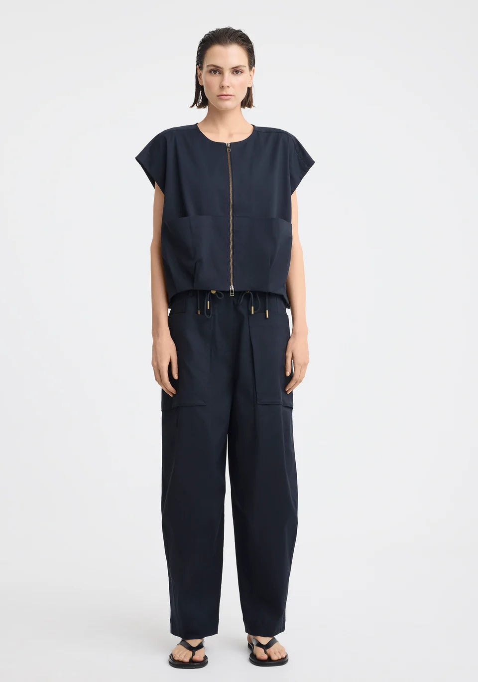 Sander Vest Navy