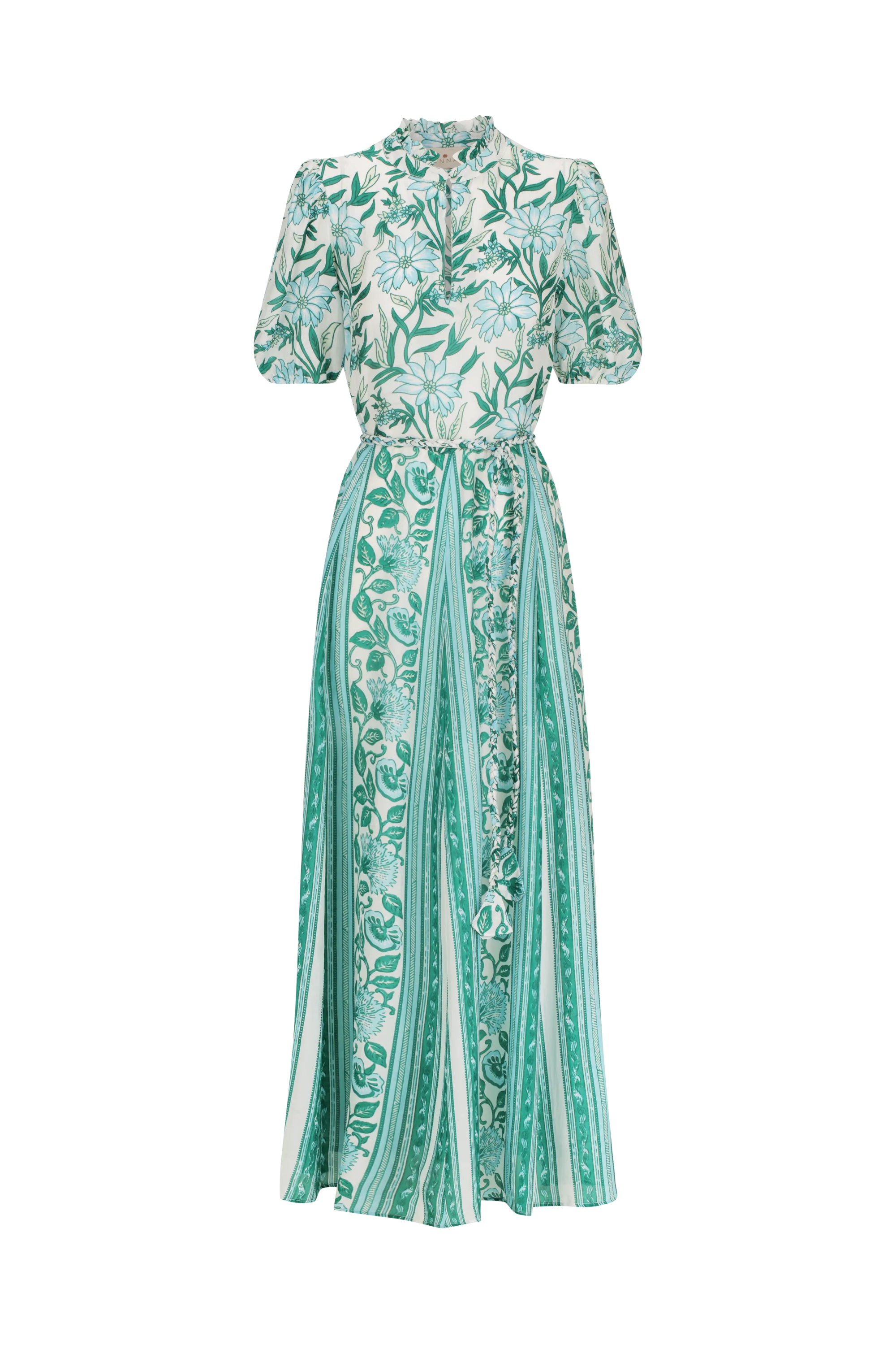 Oceanus Dress - Spring Daisy Light Blue