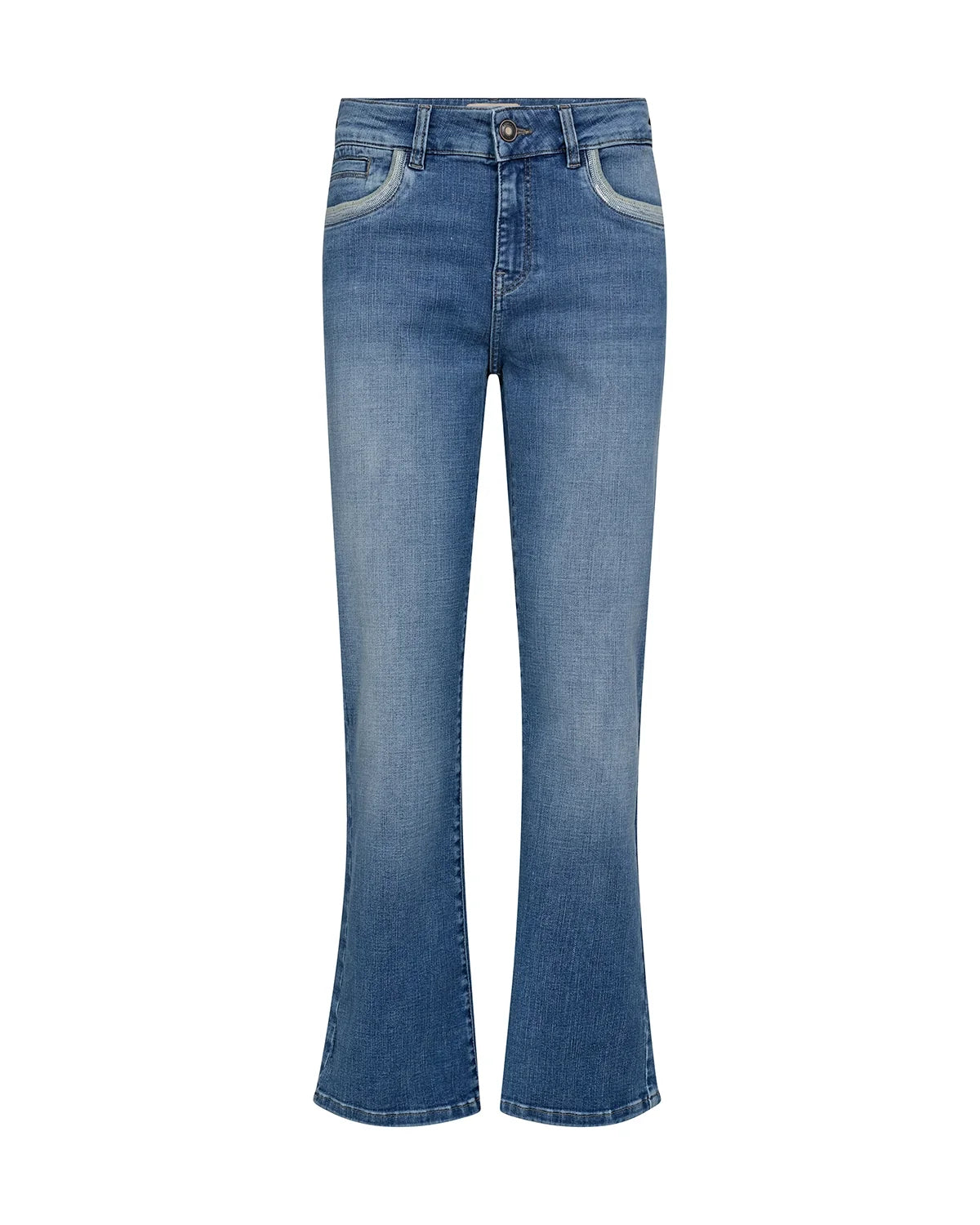 Cecilia Perla Jeans Mid Blue