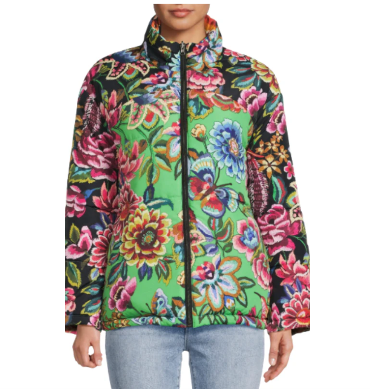 Pia Puffer Jacket Reversible