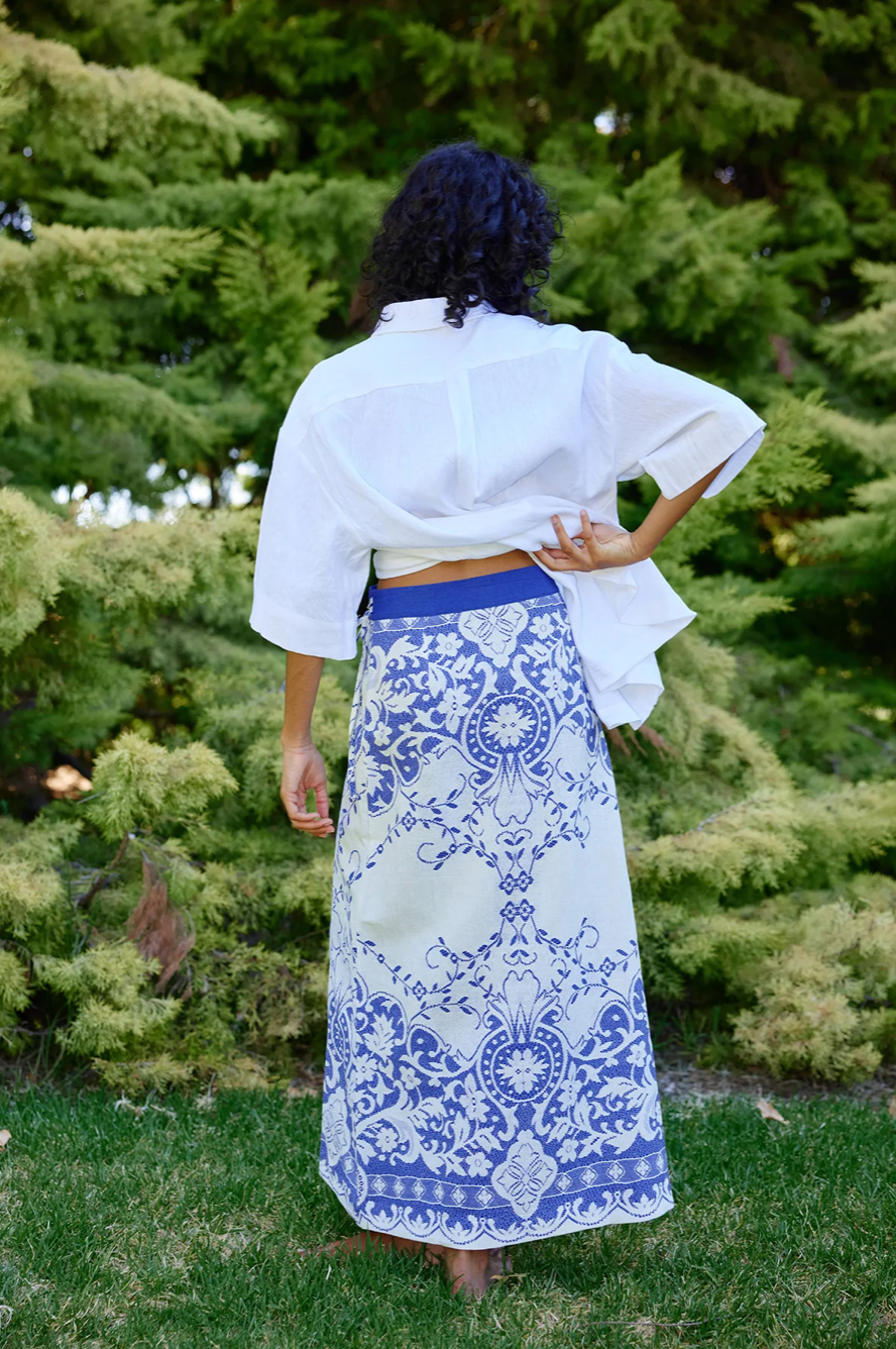 Tansy Skirt Antique Royal
