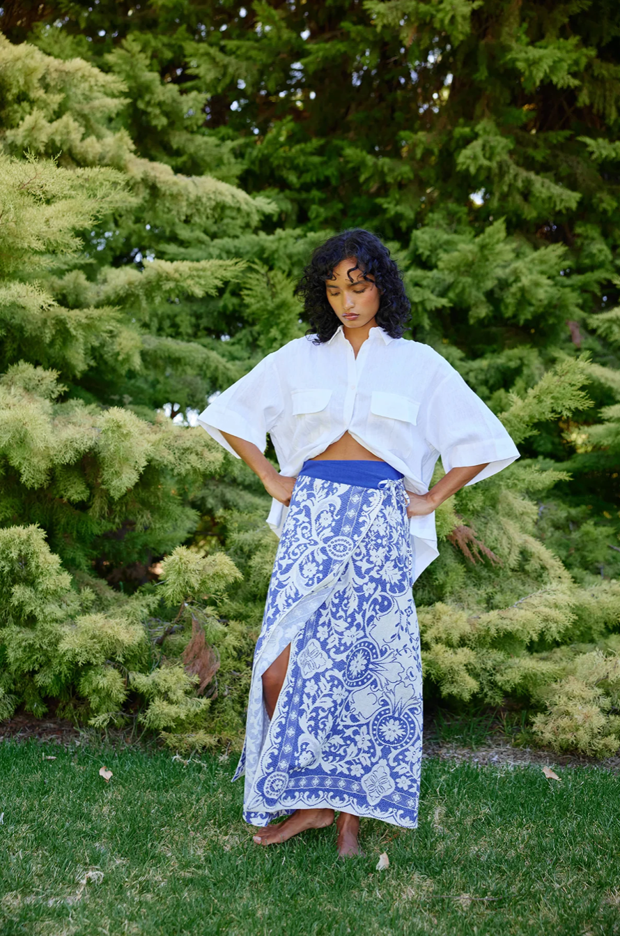 Tansy Skirt Antique Royal