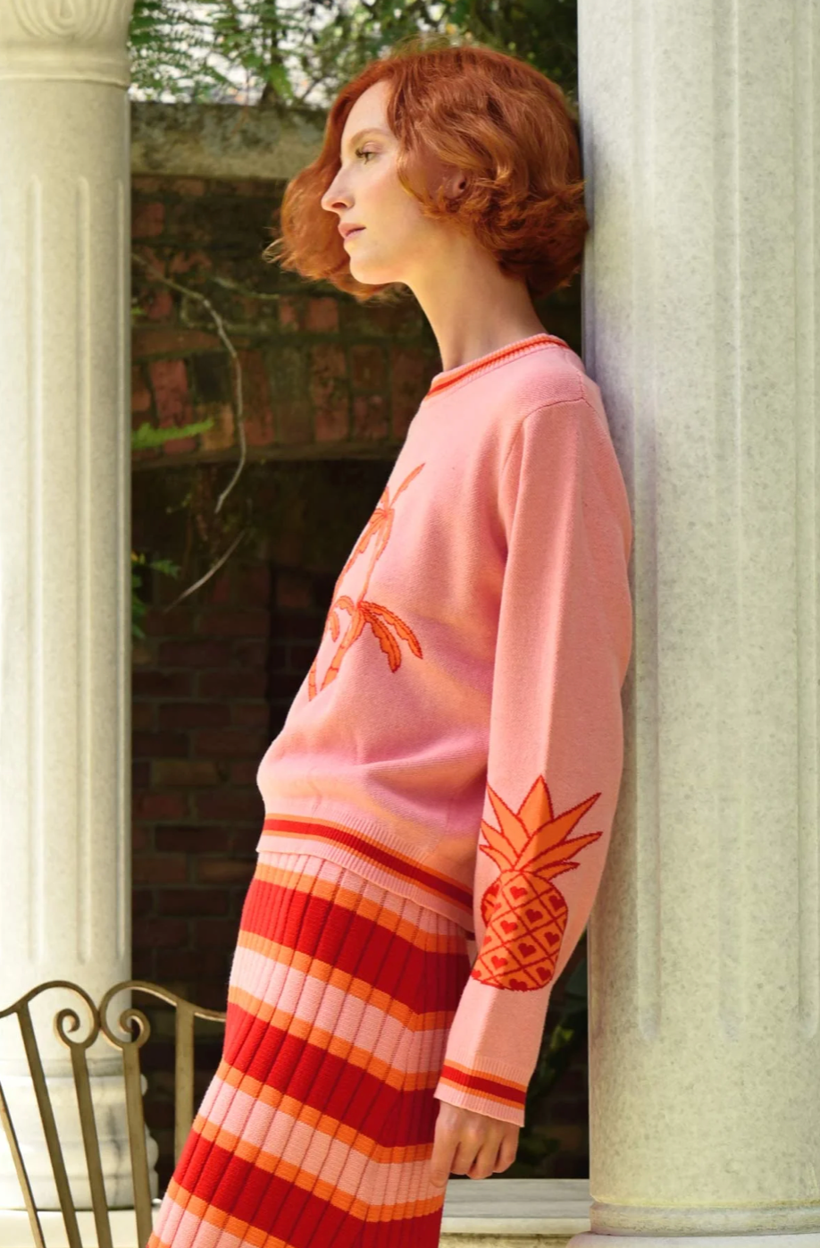 Palm Before The Storm Sweater