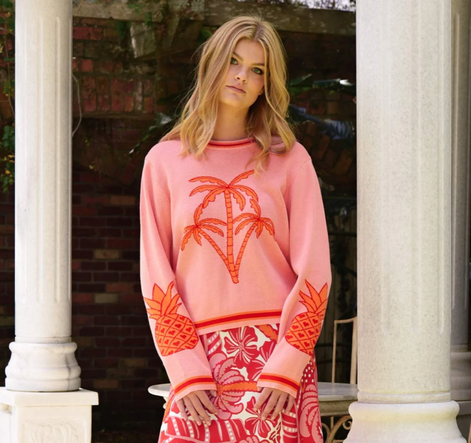 Palm Before The Storm Sweater