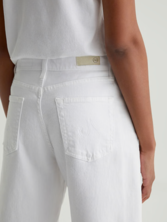 Hattie Crop Jean Gallery White