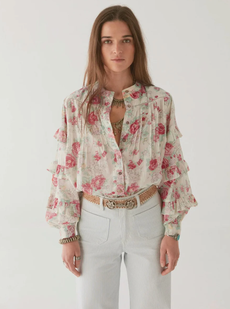 Lolita Blouse Candy Roses